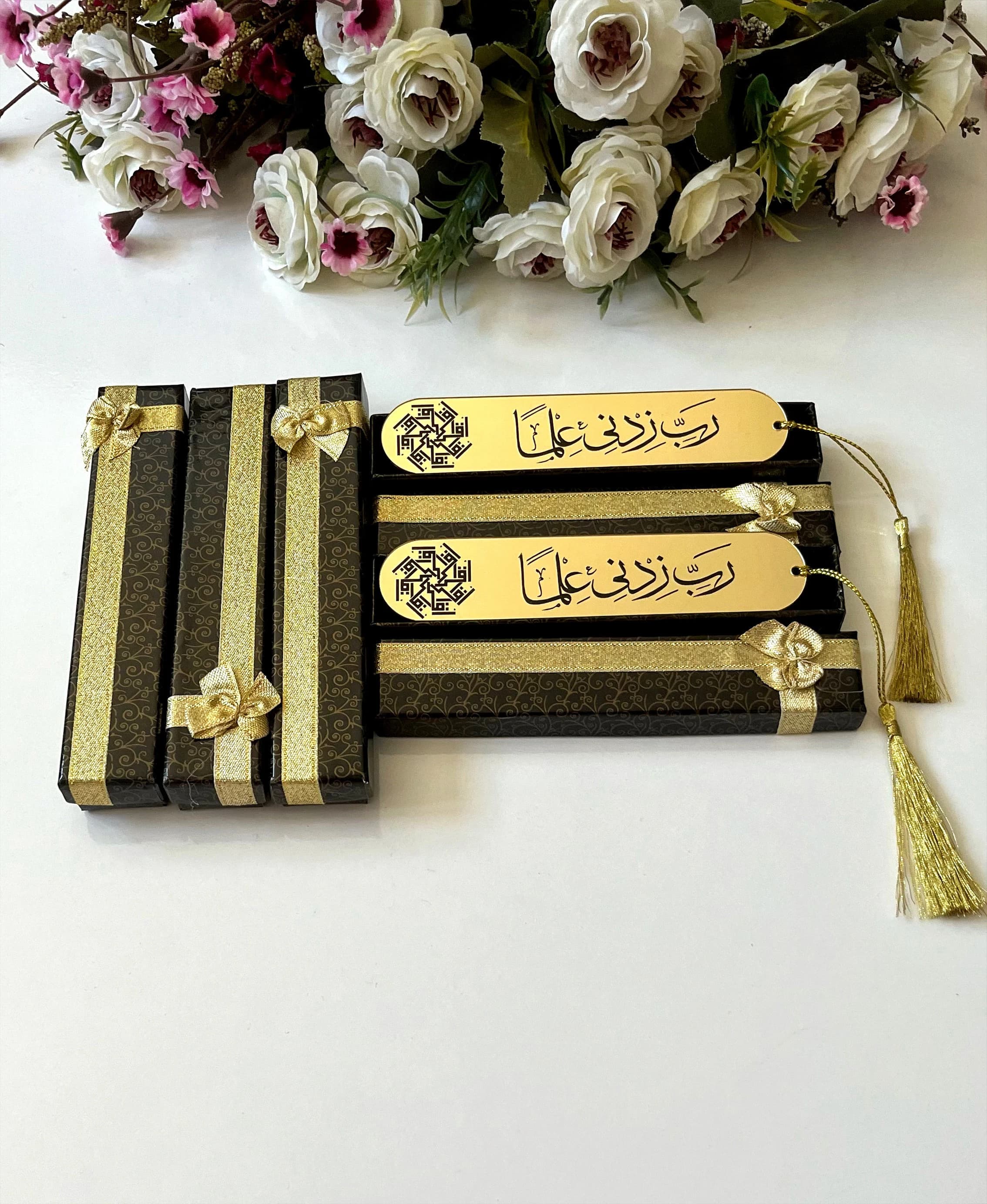 Islamic Acrylic Mirror Bookmark: Ramadan Gift with Tassel - image 4