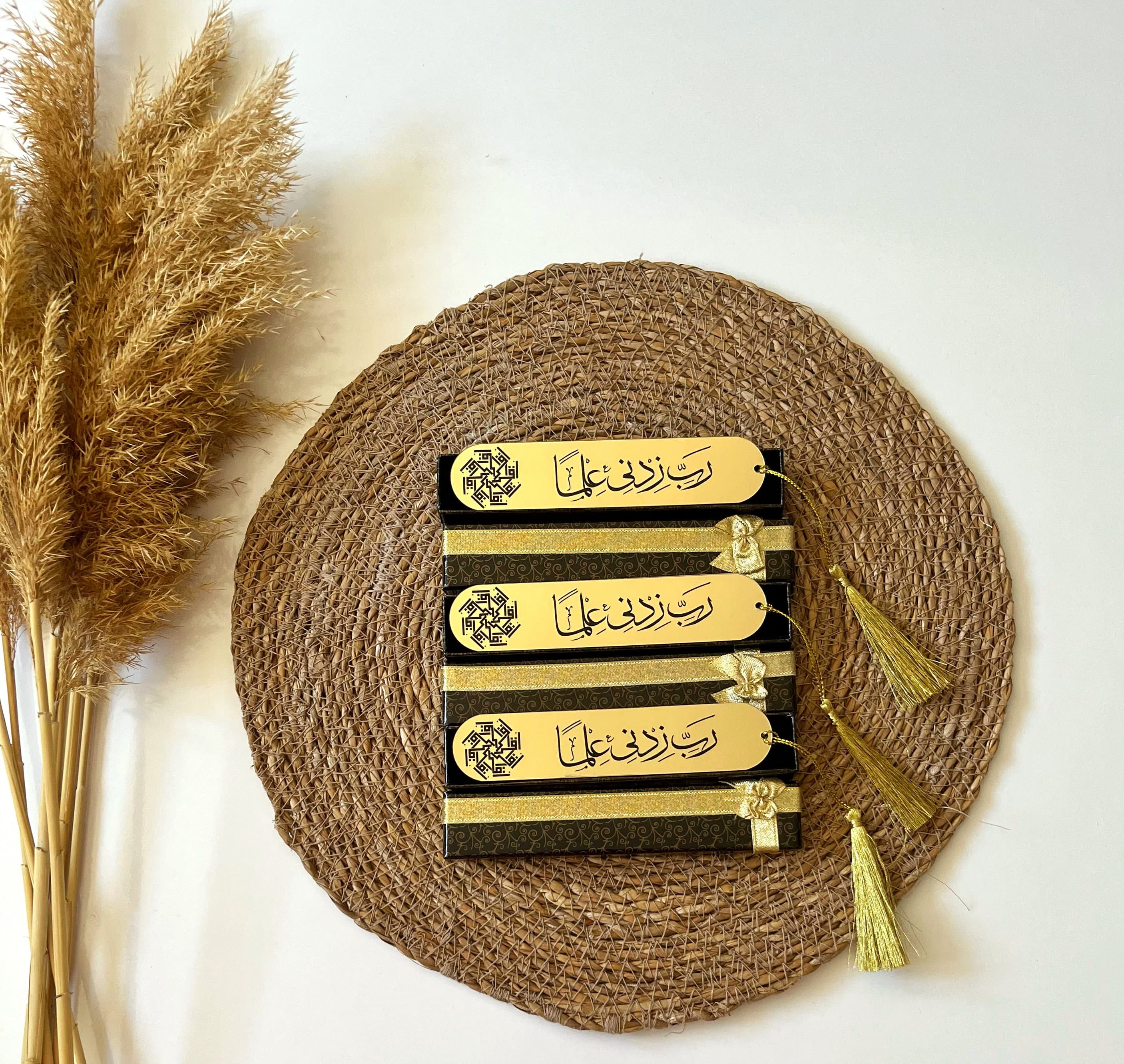 Islamic Acrylic Mirror Bookmark: Ramadan Gift with Tassel - image 3