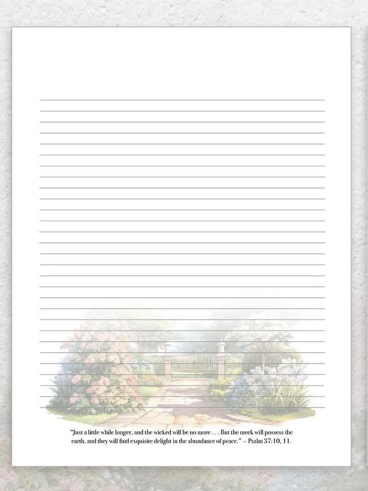 JW Sept 2025 Campaign Peaceful Scene Stationery - image 2