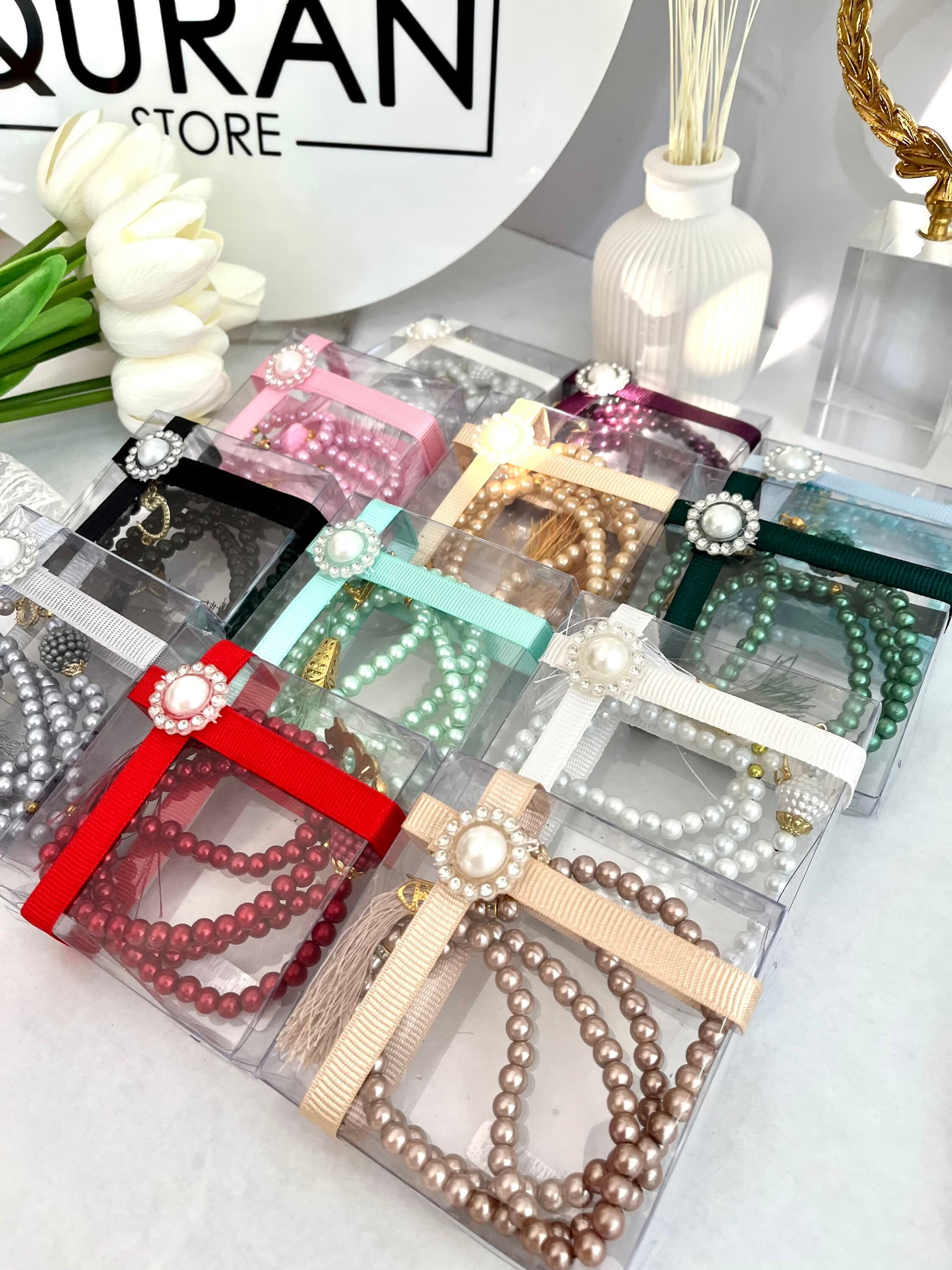 Handmade Tasbih Misbaha Set, Ramadan Tasbih Gift - image 5