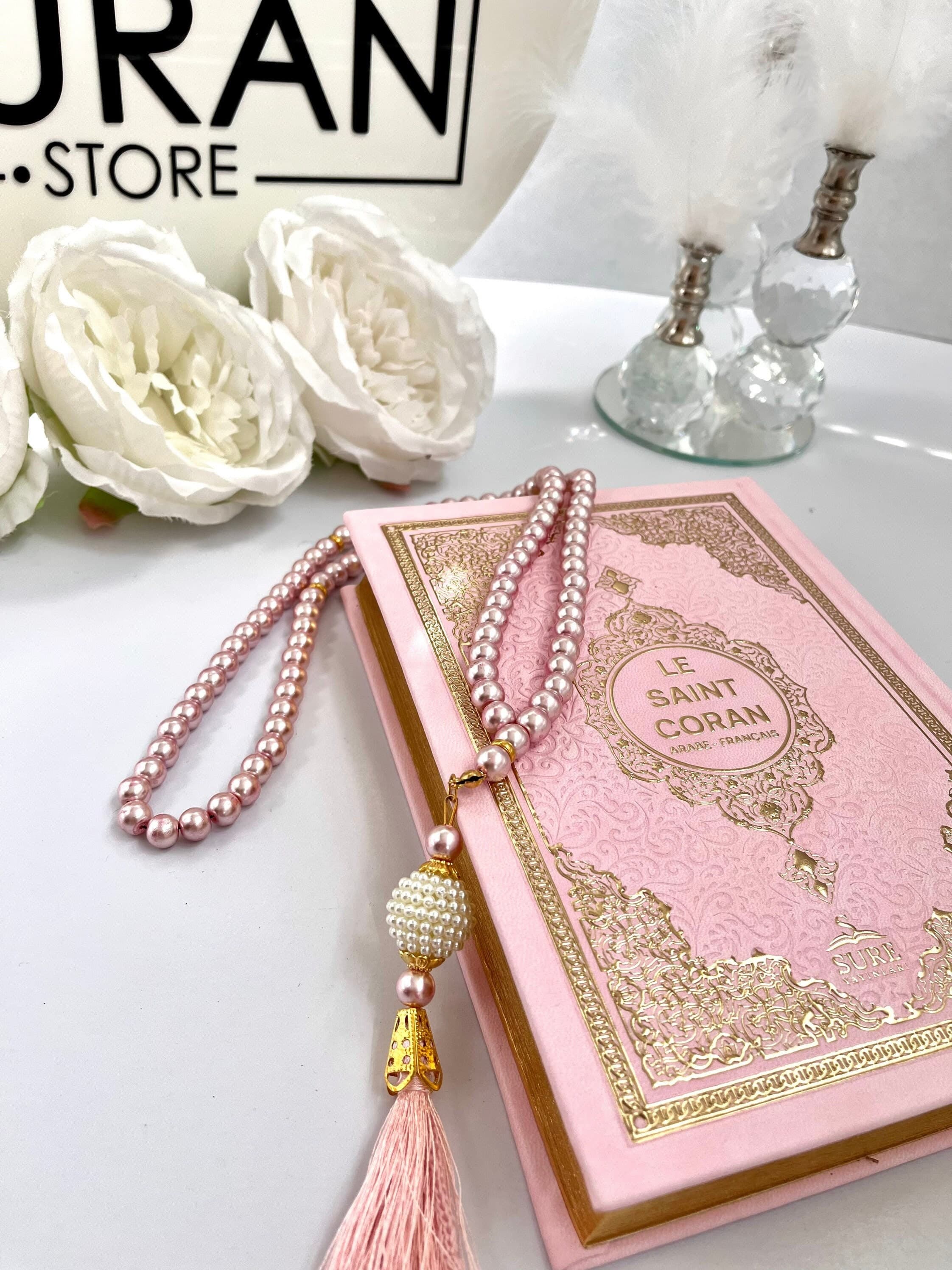 Le Saint Coran, Ramadan Kareem, Muslim Eid Gift, French Coran, Leather Coran, Prayer Rug, Crystal Tasbih, French Quran, Translate Quran