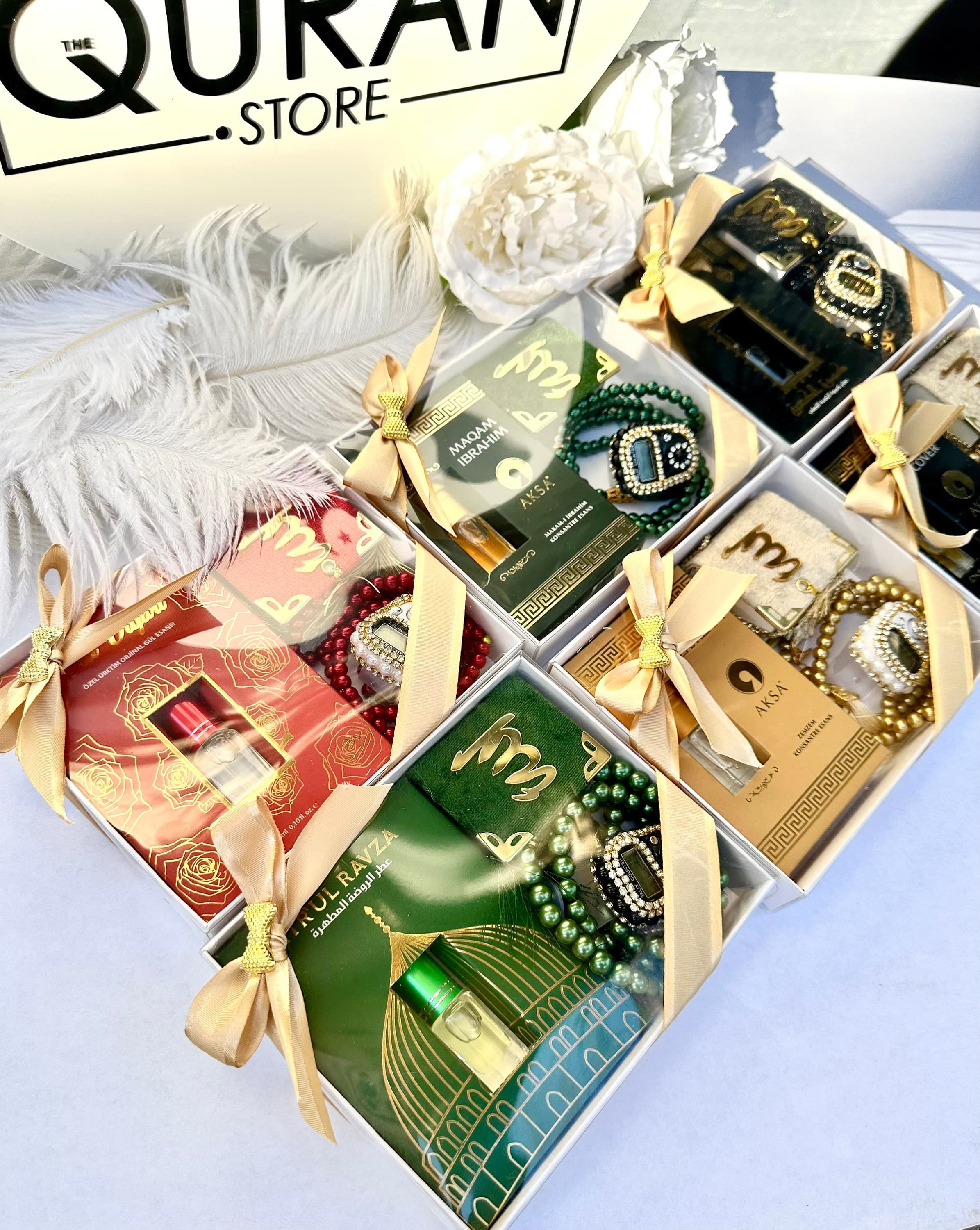 Islamic Oud Gift Set, Rose Scent, Prayer Beads, Mini Quran - image 4
