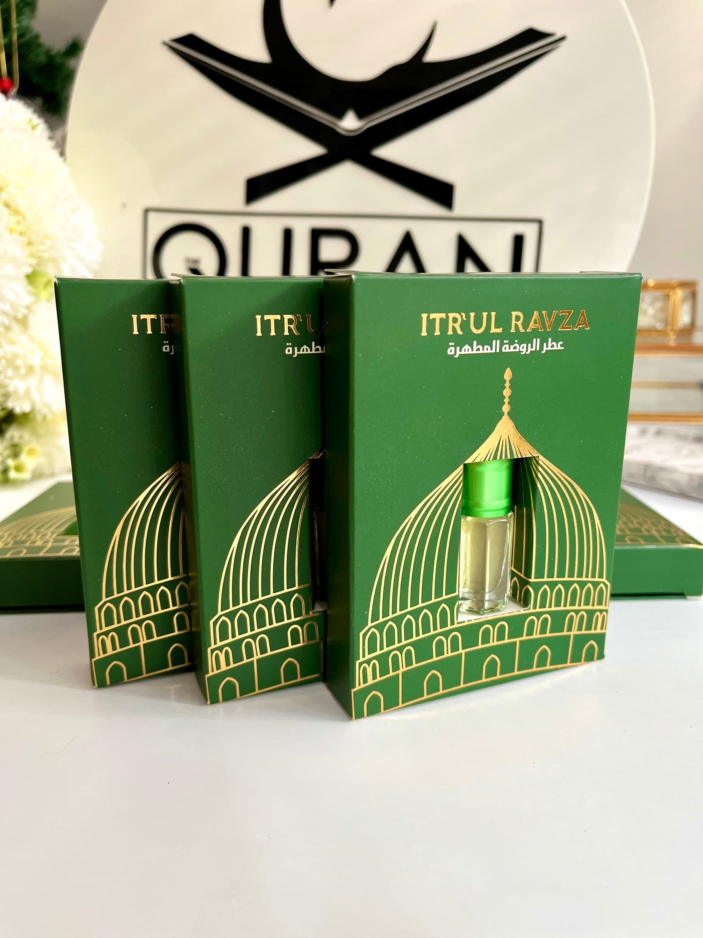 Ramadan Gift, Itrul Rawza Scent, Muslim Female Oud, Islamic Perfume,