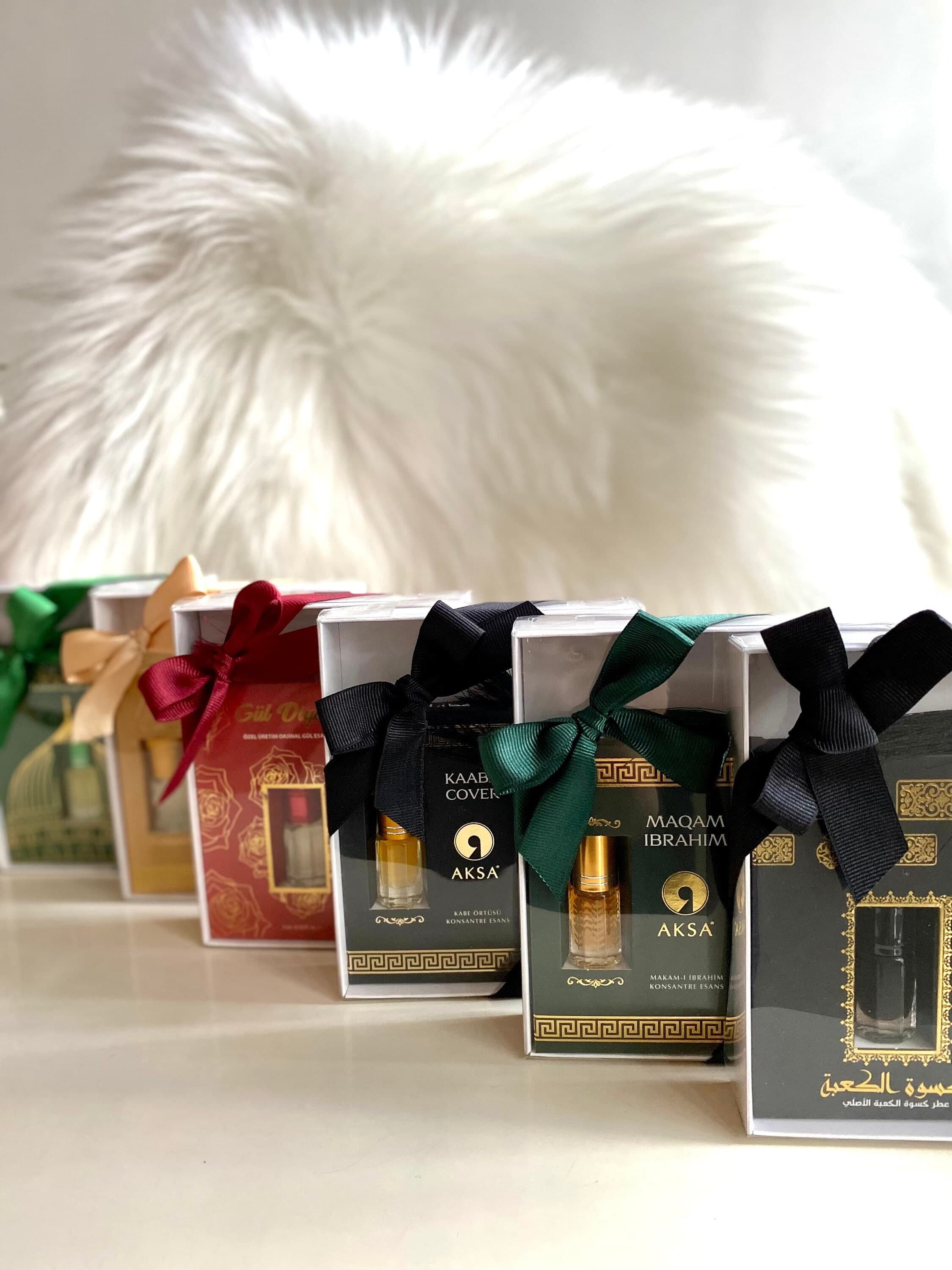 Islamic Oud Essence & Tasbih Gift Set, Kaaba Scent Perfume, Ramadan Gift