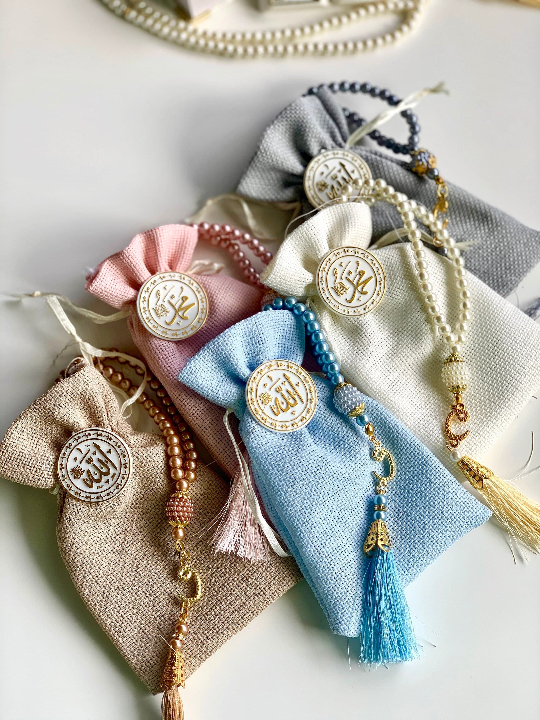 Mini Arabic Quran Gift Set, Tasbih, Eid Favor Bag - image 3