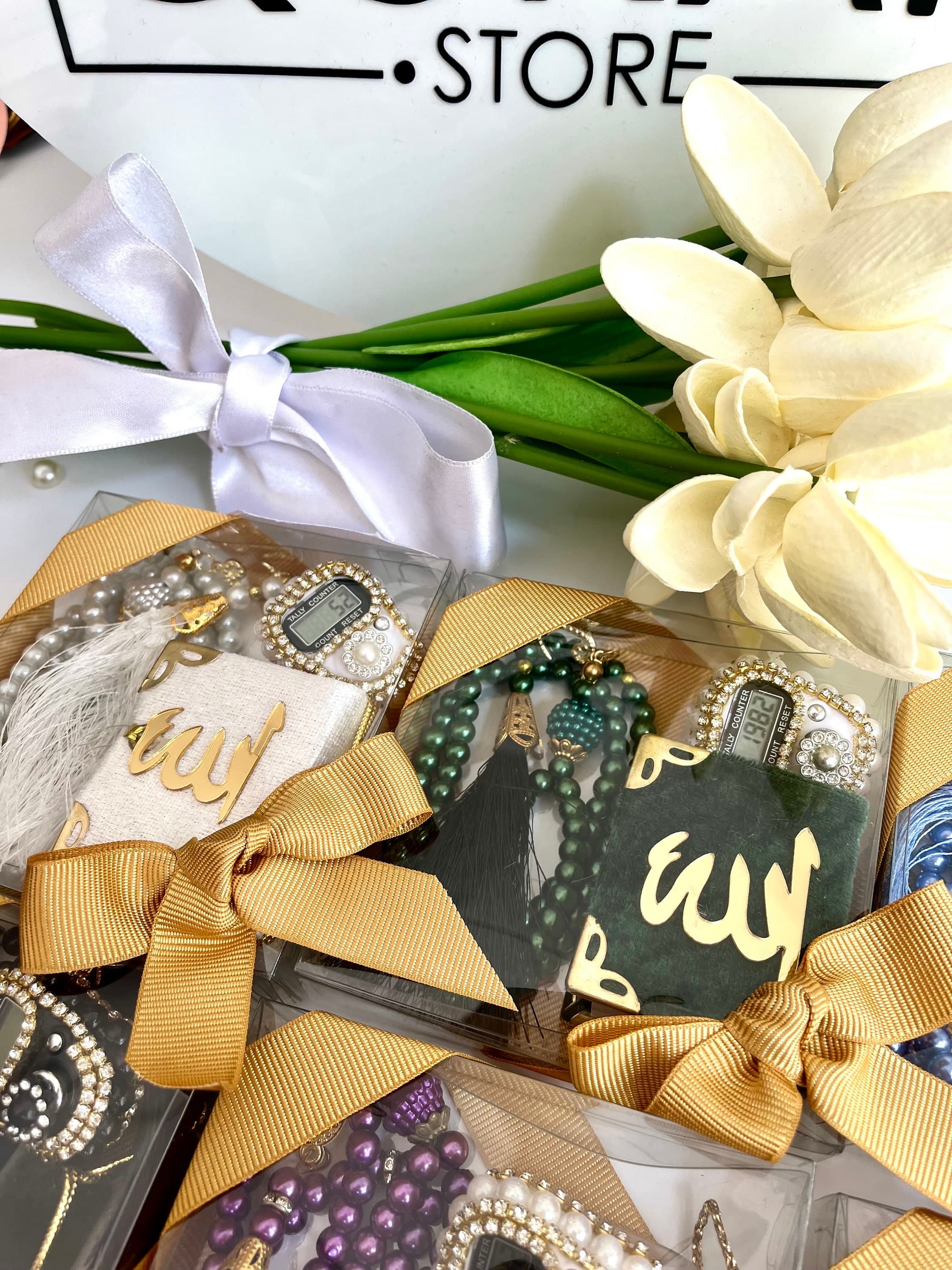 Aqiqah Mini Quran Gift, Muslim Baby Boy Favors, Ramadan Eid Gift, Personalized Islamic Baby Gift, Muslim Gift, Quran and Tasbih, Ameen Gift - image 4