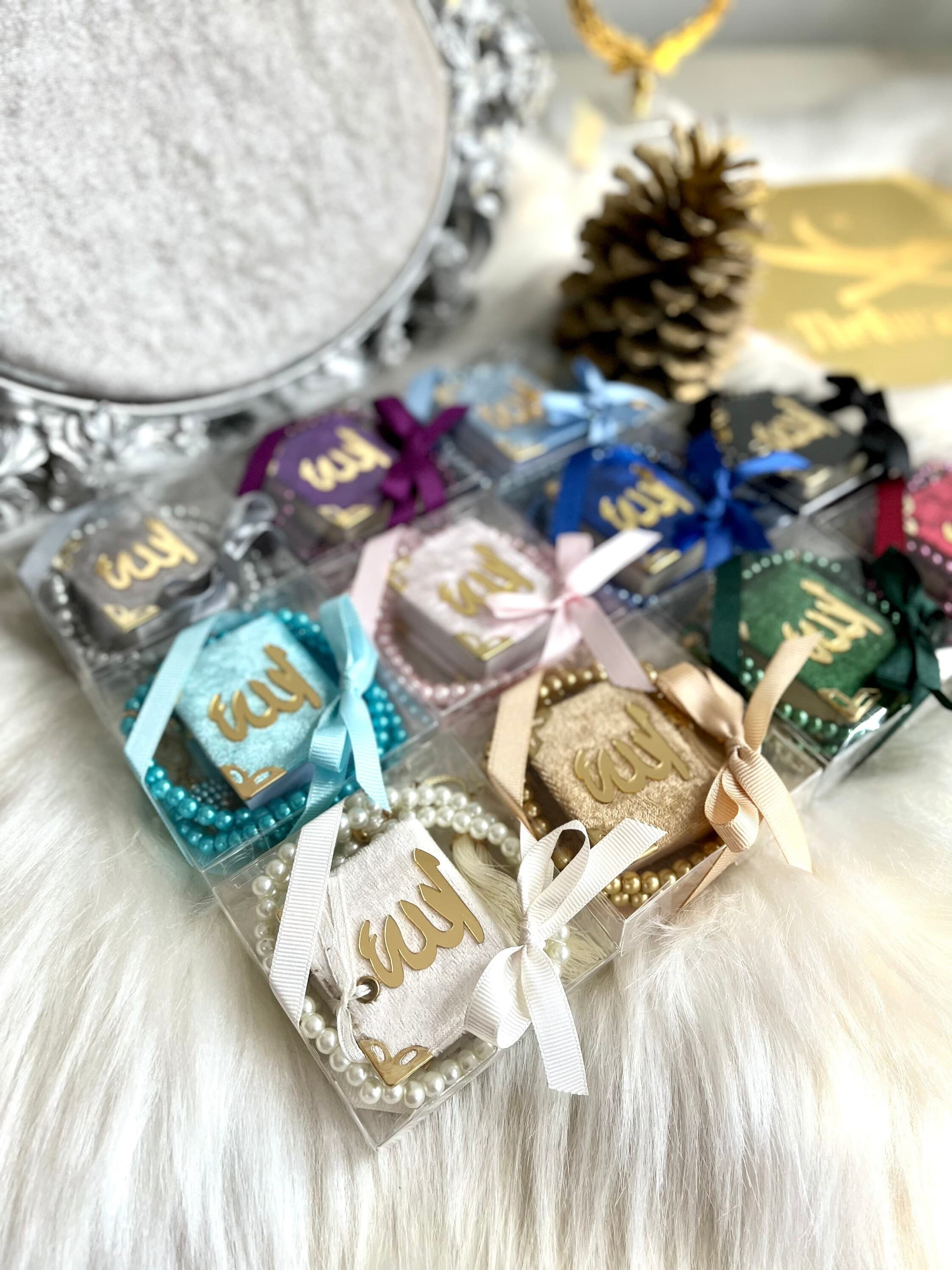 Custom Mini Quran Gift Set, Ramadan Mubarak, Eid Gift Set, Personalized Islamic Gift, Arabic Quran and Tasbih Set, Ameen Gift, Muslim Favors - image 5