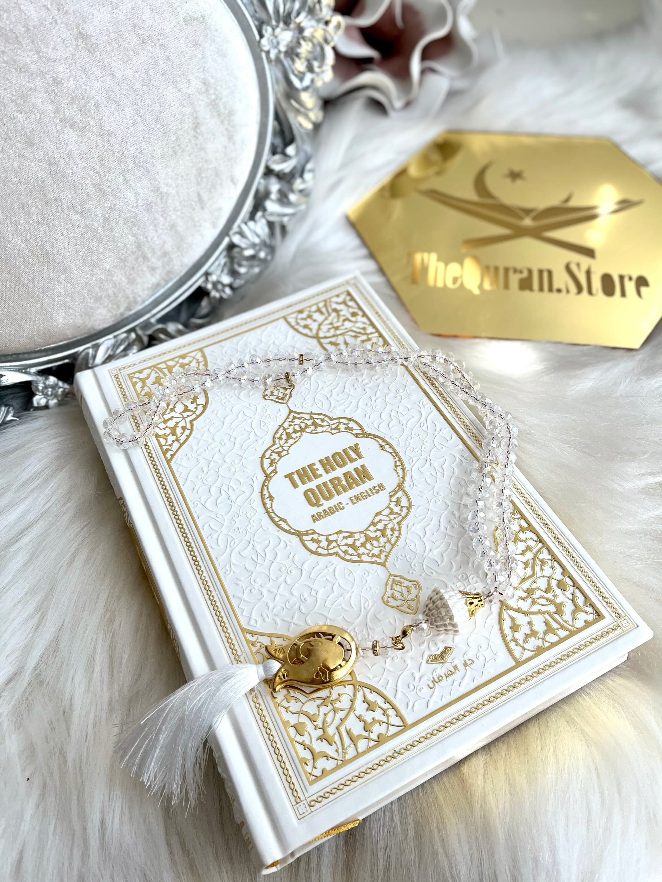 Black English Quran, Ramadan Kareem Gift, Eid Mubarak Gift, Islamic Gift, Men Muslim Gift, Prayer Matte, Sejadah, Tasbih, Translate Quran