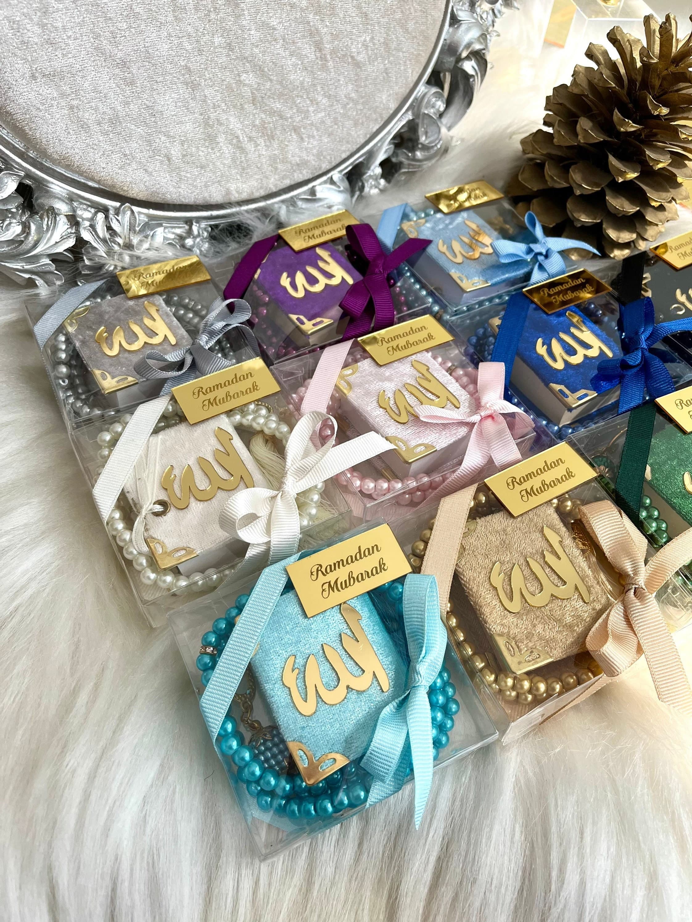 Custom Mini Quran Set, Ramadan Kareem, Eid-ul Fitr Gift, Personalized Islamic Gift, Arabic Quran and Tasbih Set, Ameen Gift, Muslim Favors
