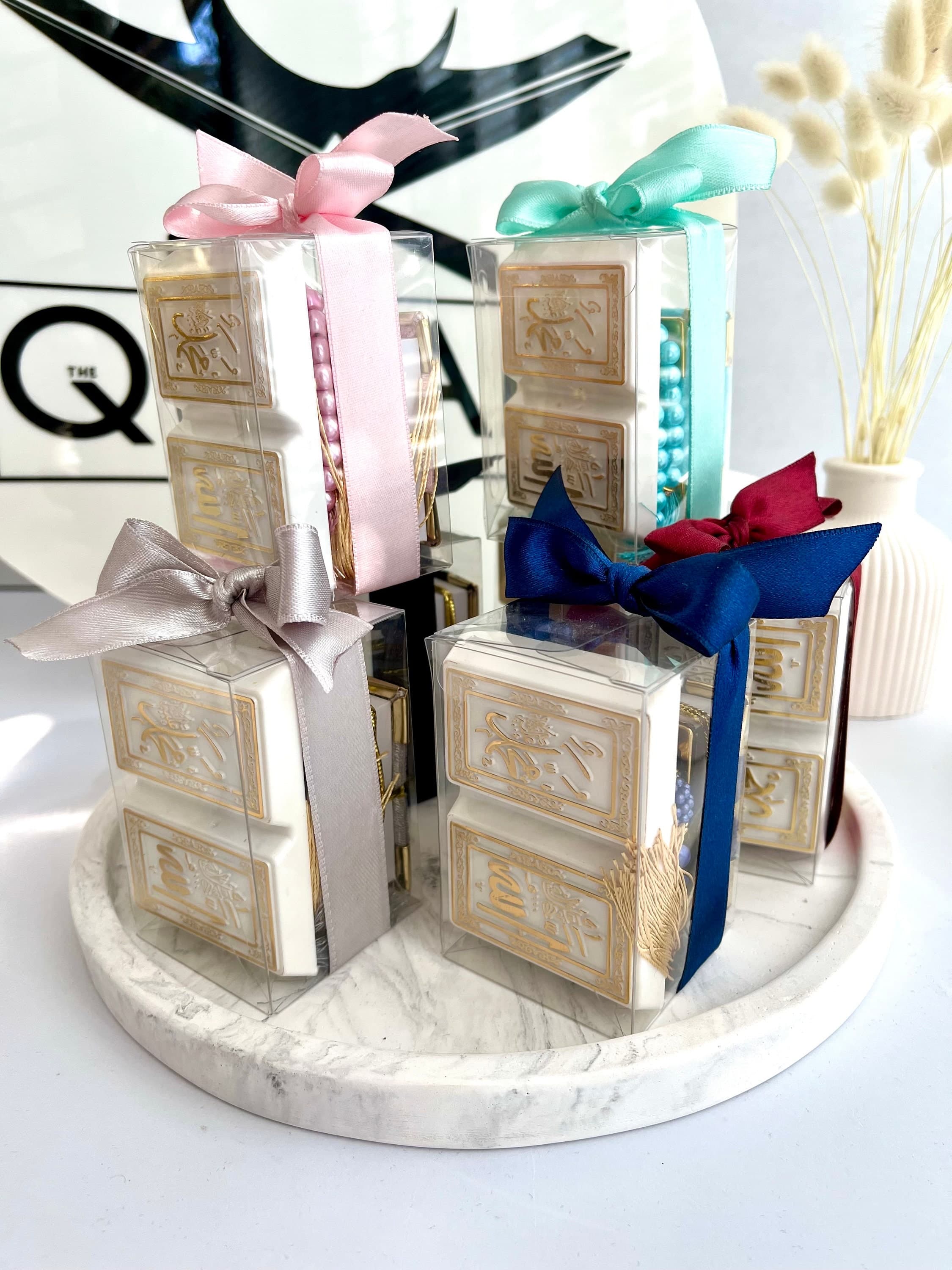 Mini Arabic Quran, Tasbih, Quran Gift Box, Tasbih Gift Box, Ramadan Gift, Eid Mubarak, Islamic Gift, Aqiqah Gift, Hajj Gifts, Muslim Favors - image 3