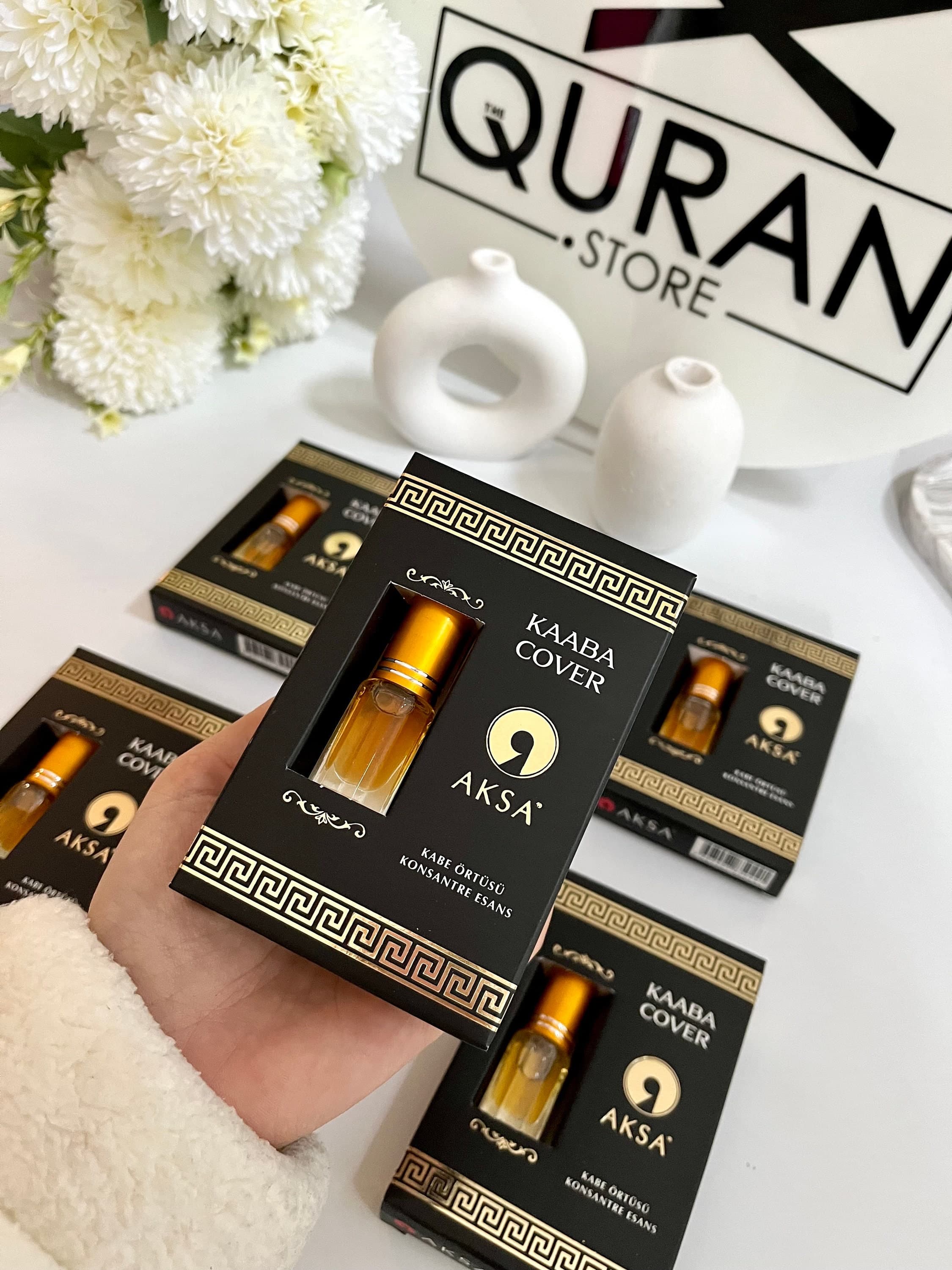 Holy Kaaba Fragrance Light, Umrah Favors, Ataar Al Ka'aba, Kaaba's Kiswah Oil, Kaaba Cover Scent, Islamic Gift, Hajj Gift, Muslim Favors - image 3