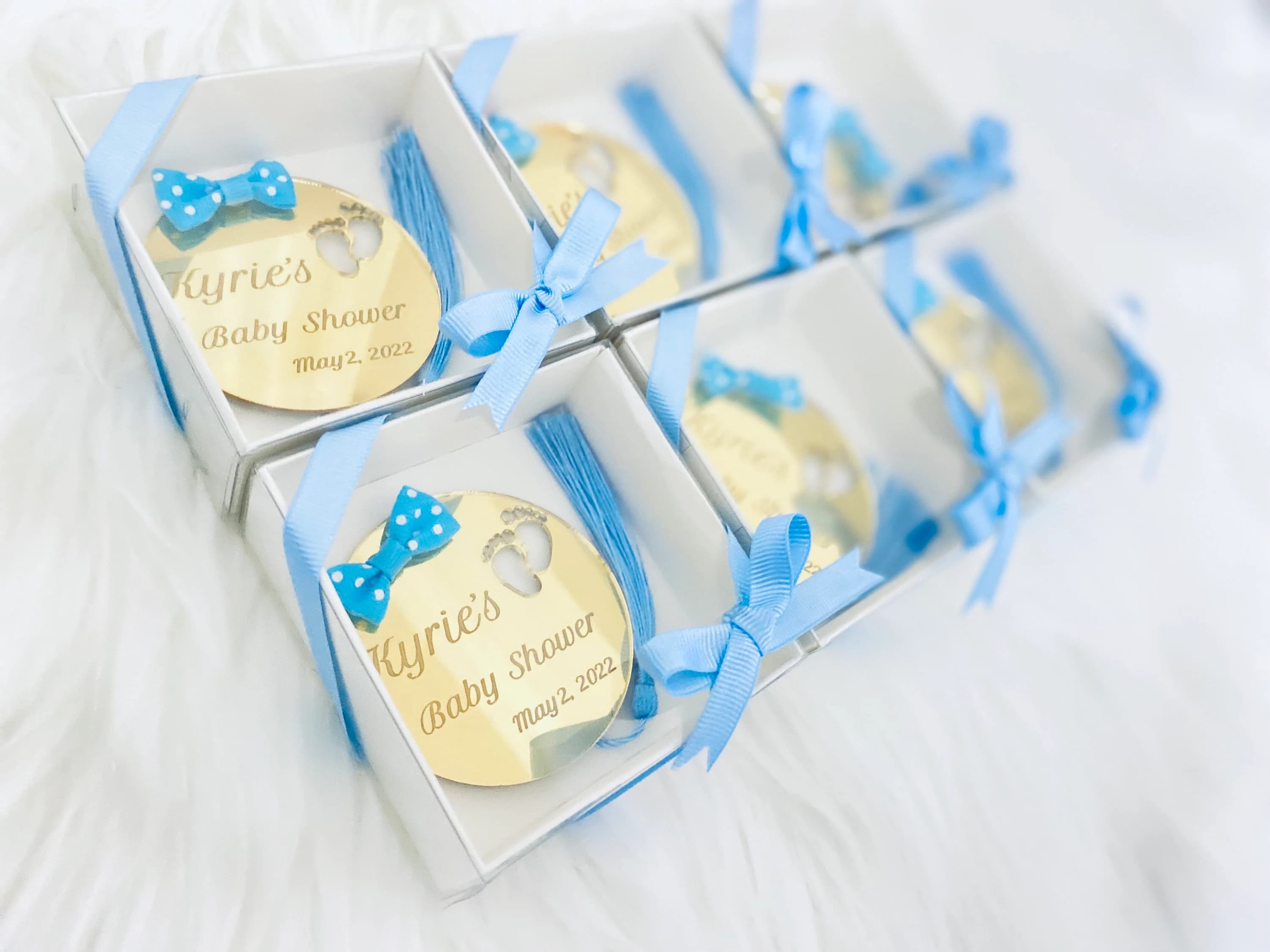 Personalized Acrylic Baby Shower Magnet Favors - image 3