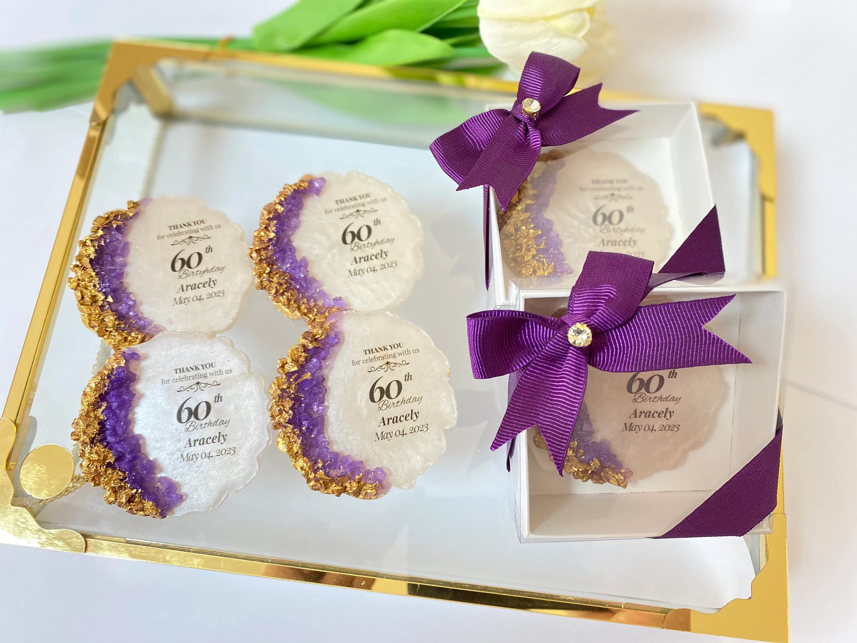 Personalized Birthday Magnet Favors, Anniversary Gift - image 2