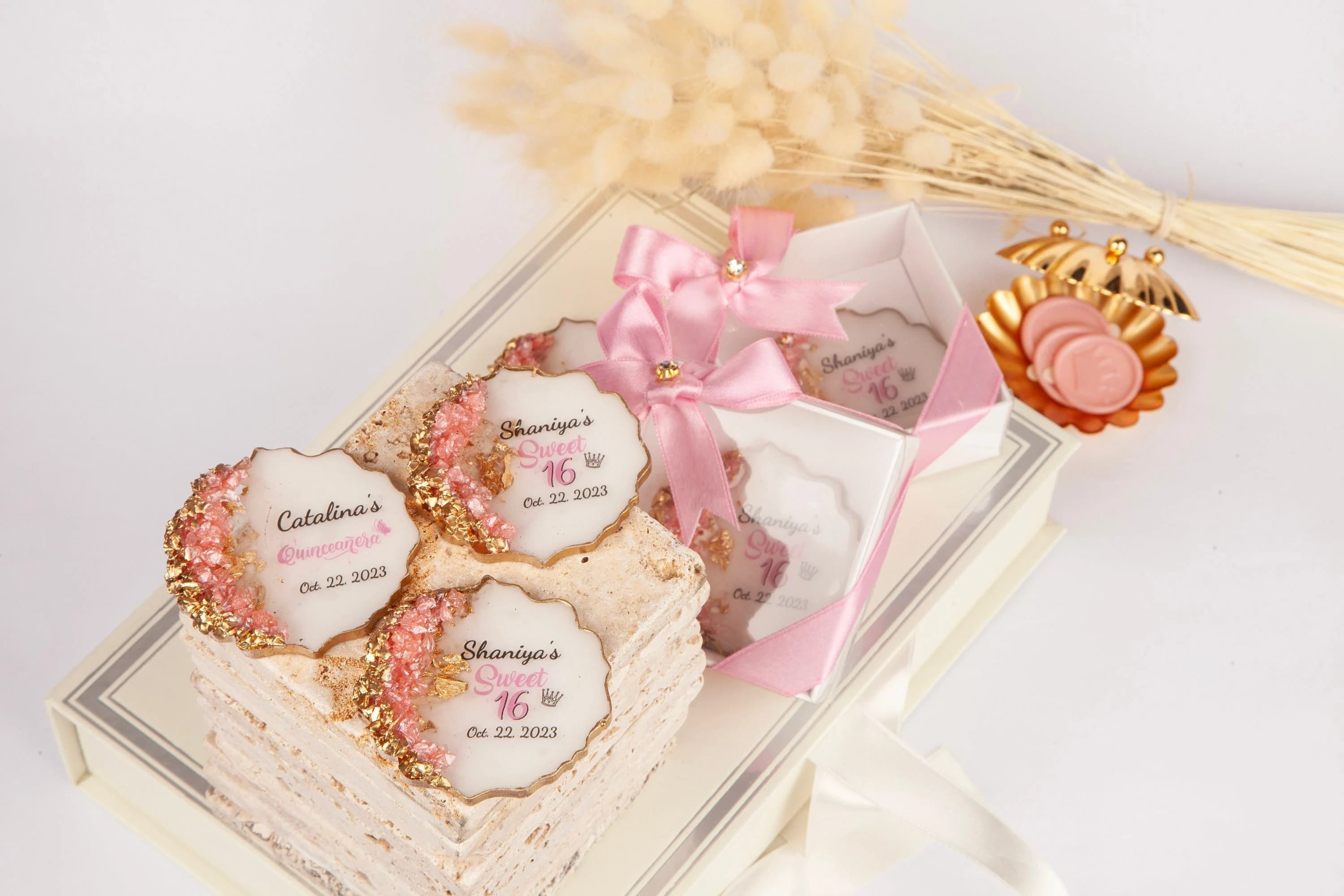Personalized Sweet 16 Butterfly Magnet, Party Favor