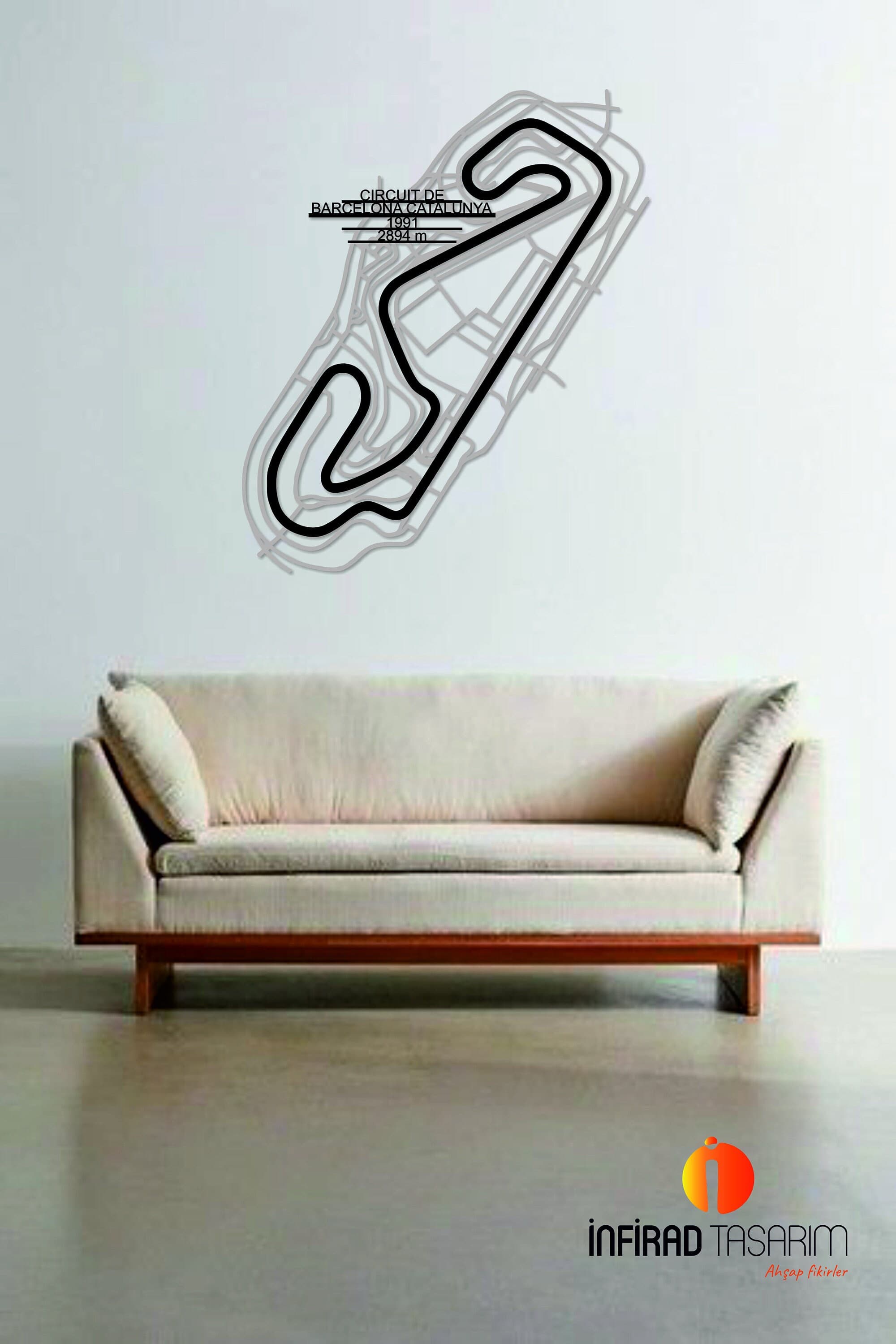 Circuit de Barcelona-Catalunya Metal Wall Art - image 3