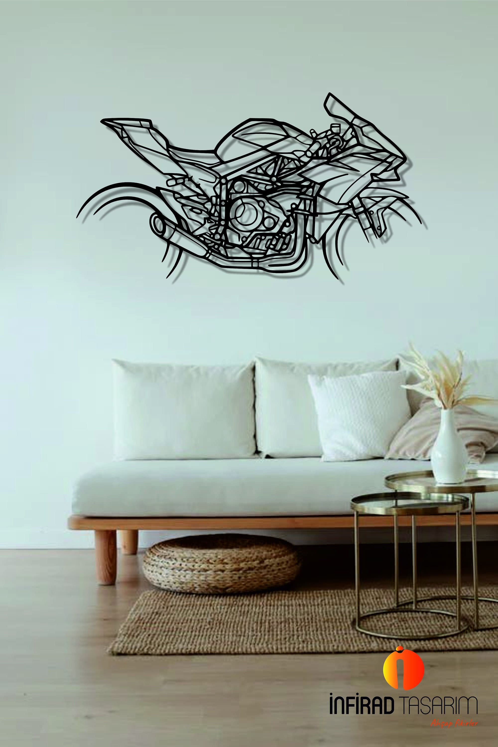 Motor Metal Wall Art | Motorcycle Wall Decor | Custom Motorcycle Wall Art | Metal Wall Decor | Gift Decor