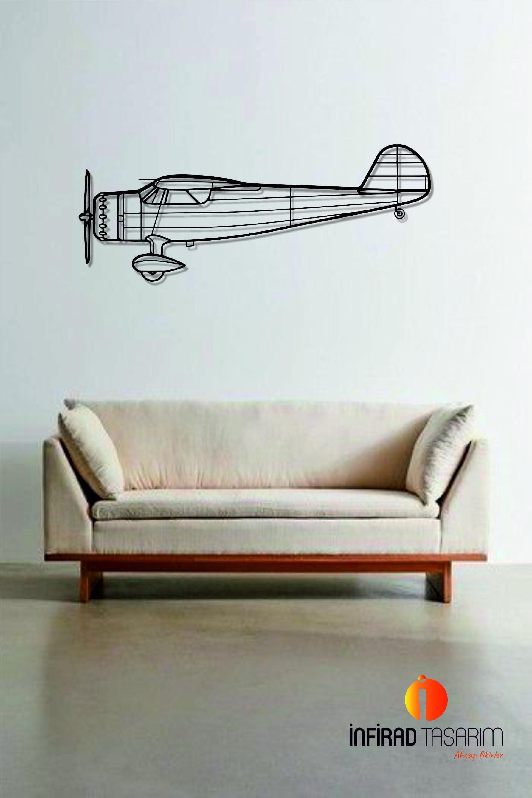 C-165 Airplanes  Metal Wall Art  | Airplanes Wall Art | Airplanes Home Decor l Gift Metal Decor l Minimalist Decor - image 3