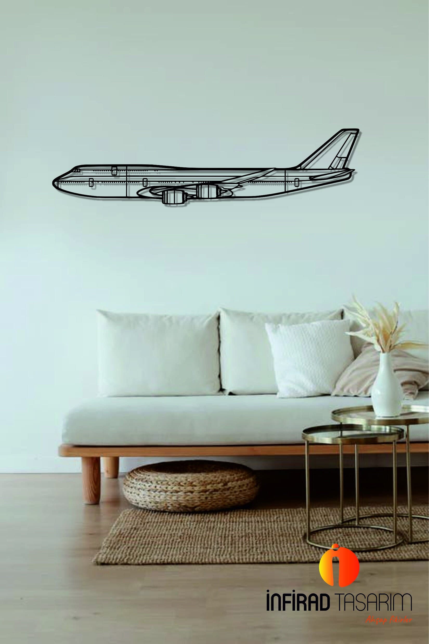 747-8Airplanes  Metal Wall Art  | Airplanes Wall Art | Airplanes Home Decor l Gift Metal Decor l Minimalist Decor