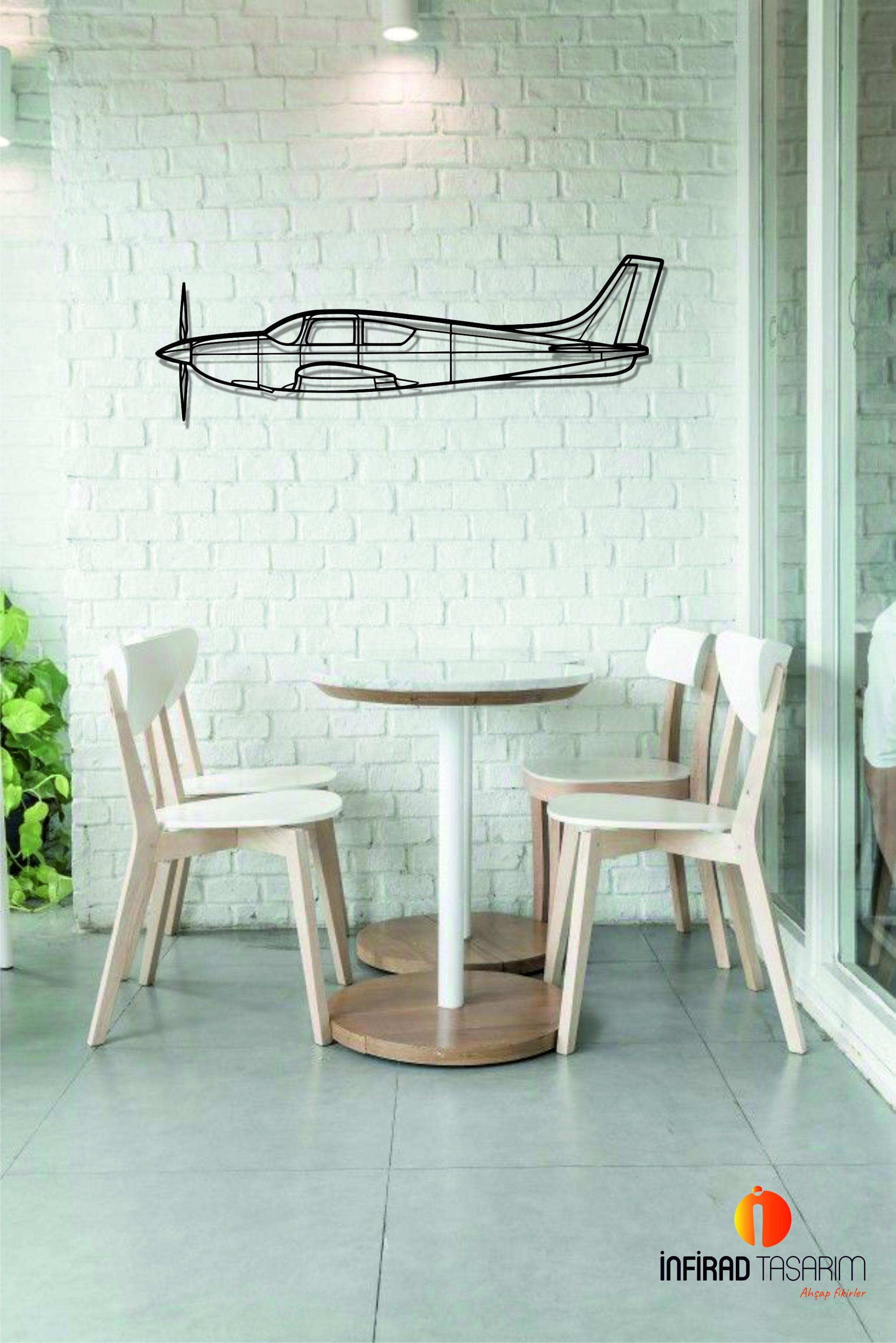 Eagle Aircraft Metal Wall Art  | Airplanes Wall Art | Airplanes Home Decor l Gift Metal Decor l Minimalist Decor - image 5