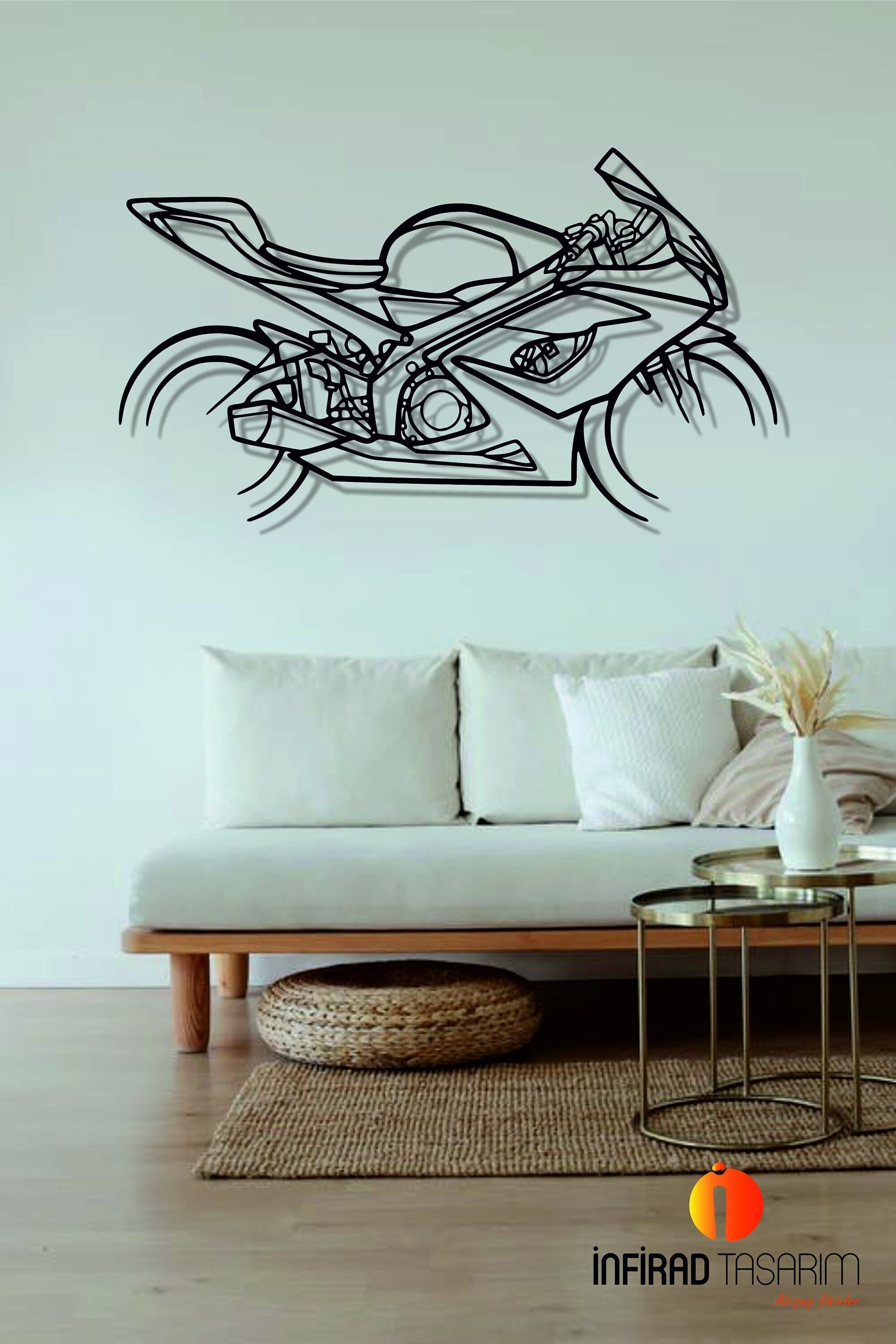 Motor Metal Wall Art | Motorcycle Wall Decor | Custom Motorcycle Wall Art | Metal Wall Decor | Gift Decor