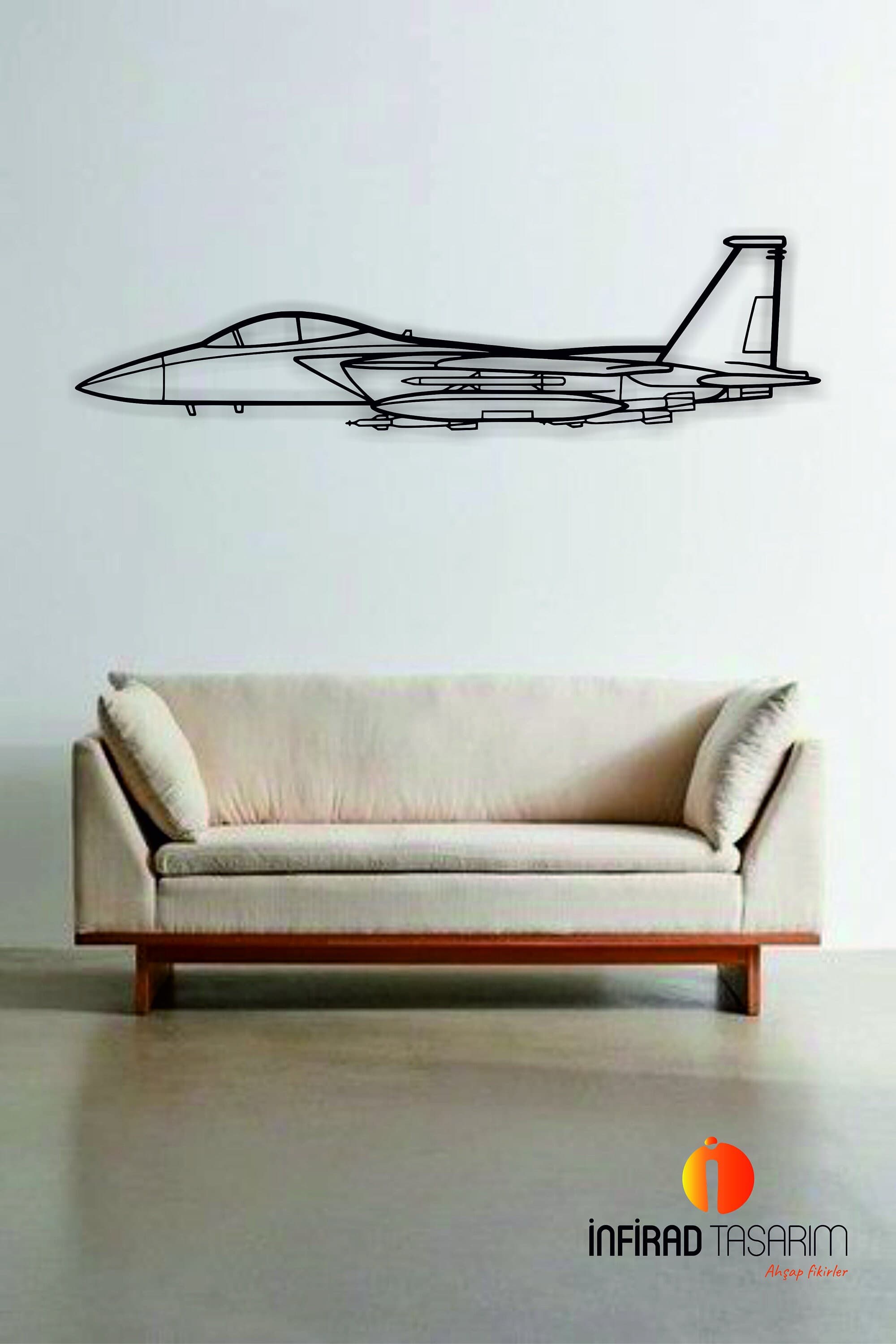 Metal Airplane Art