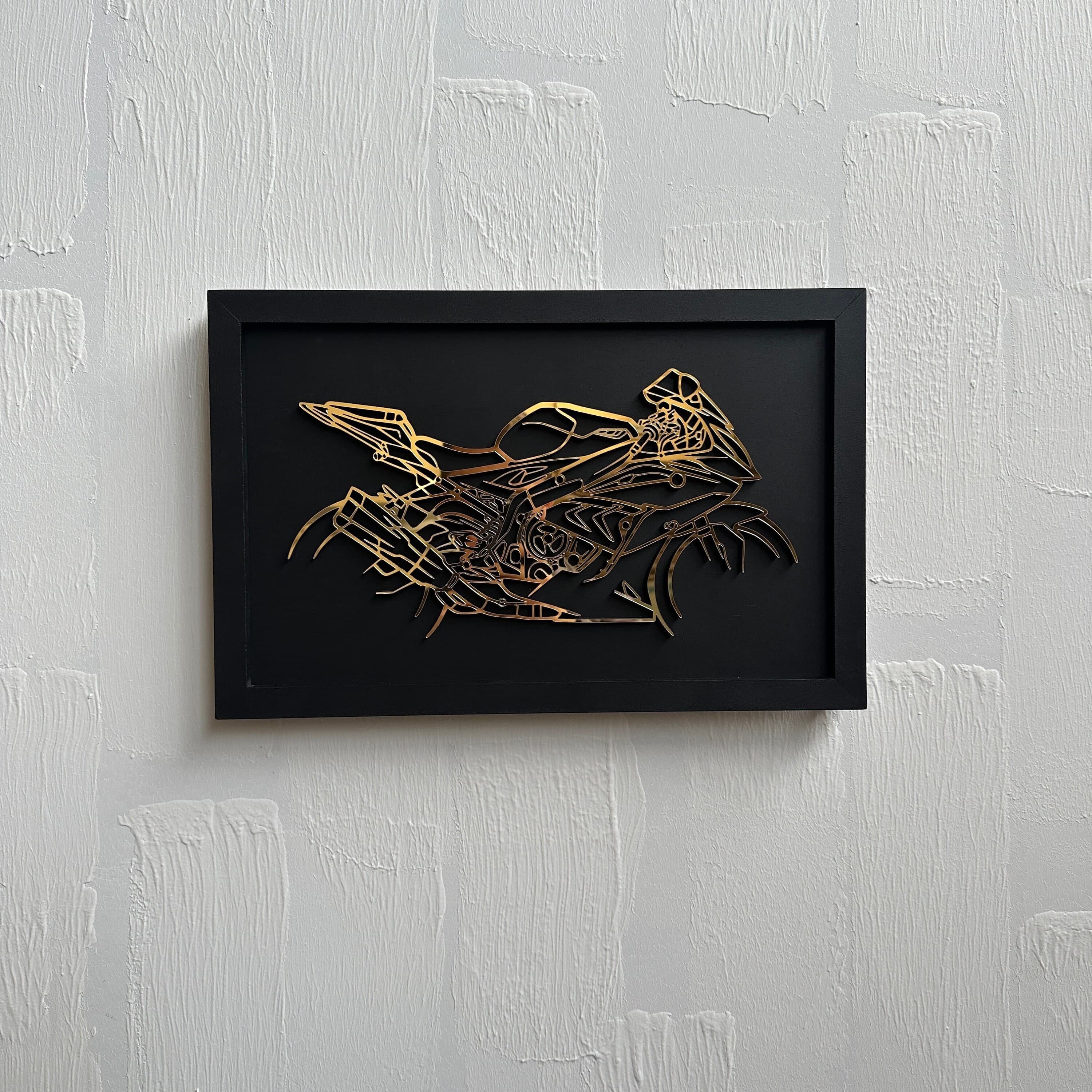 Wood Wall Art | Motorcycle  Wall Decor | Custom Motorcycle Wall Art | Metal Wall Decor | Motorcycle Design | Gift Decor