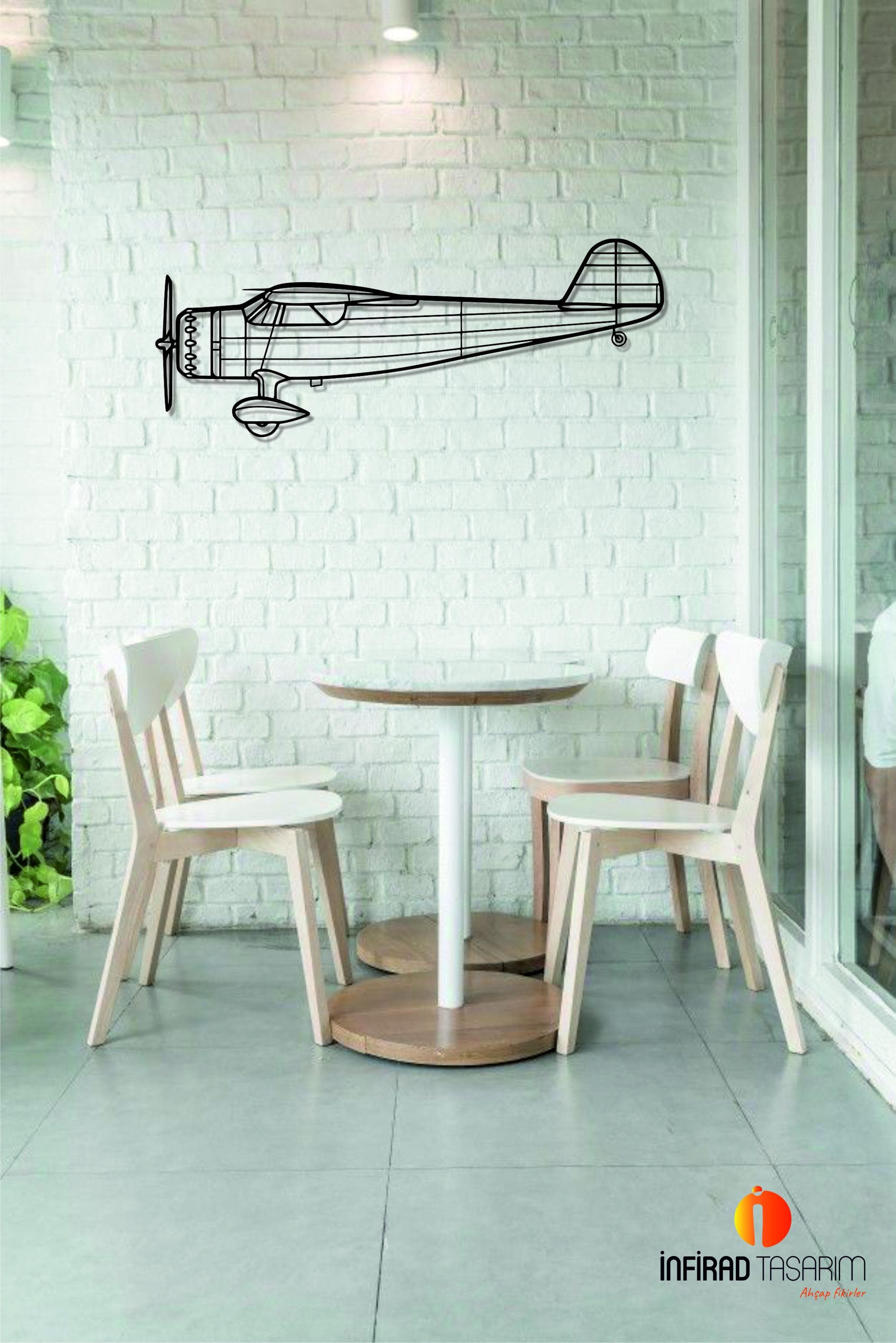 C-165 Airplanes  Metal Wall Art  | Airplanes Wall Art | Airplanes Home Decor l Gift Metal Decor l Minimalist Decor - image 5