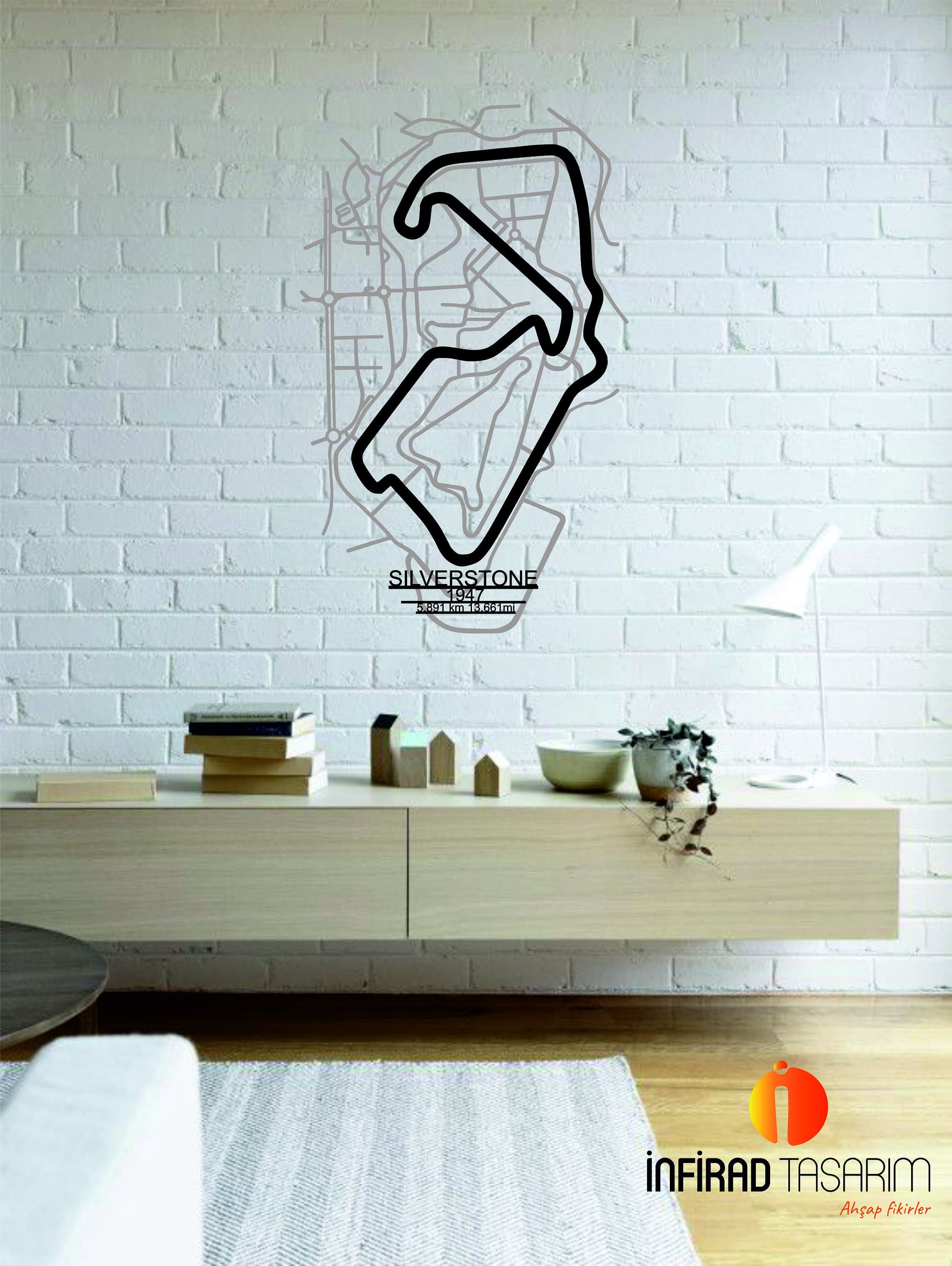 Silverstone Circuit Metal Wall Art - image 5