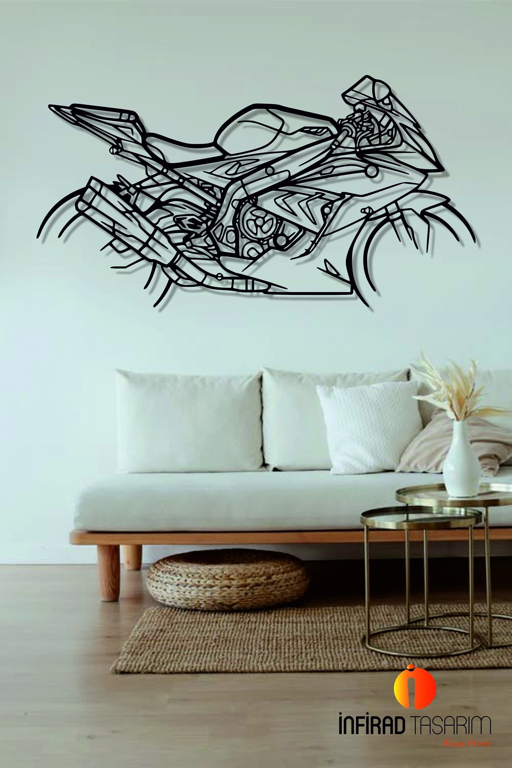 Motor  Metal Wall Art | Motorcycle  Wall Decor | Custom Motorcycle Wall Art | Metal Wall Decor | Gift Decor
