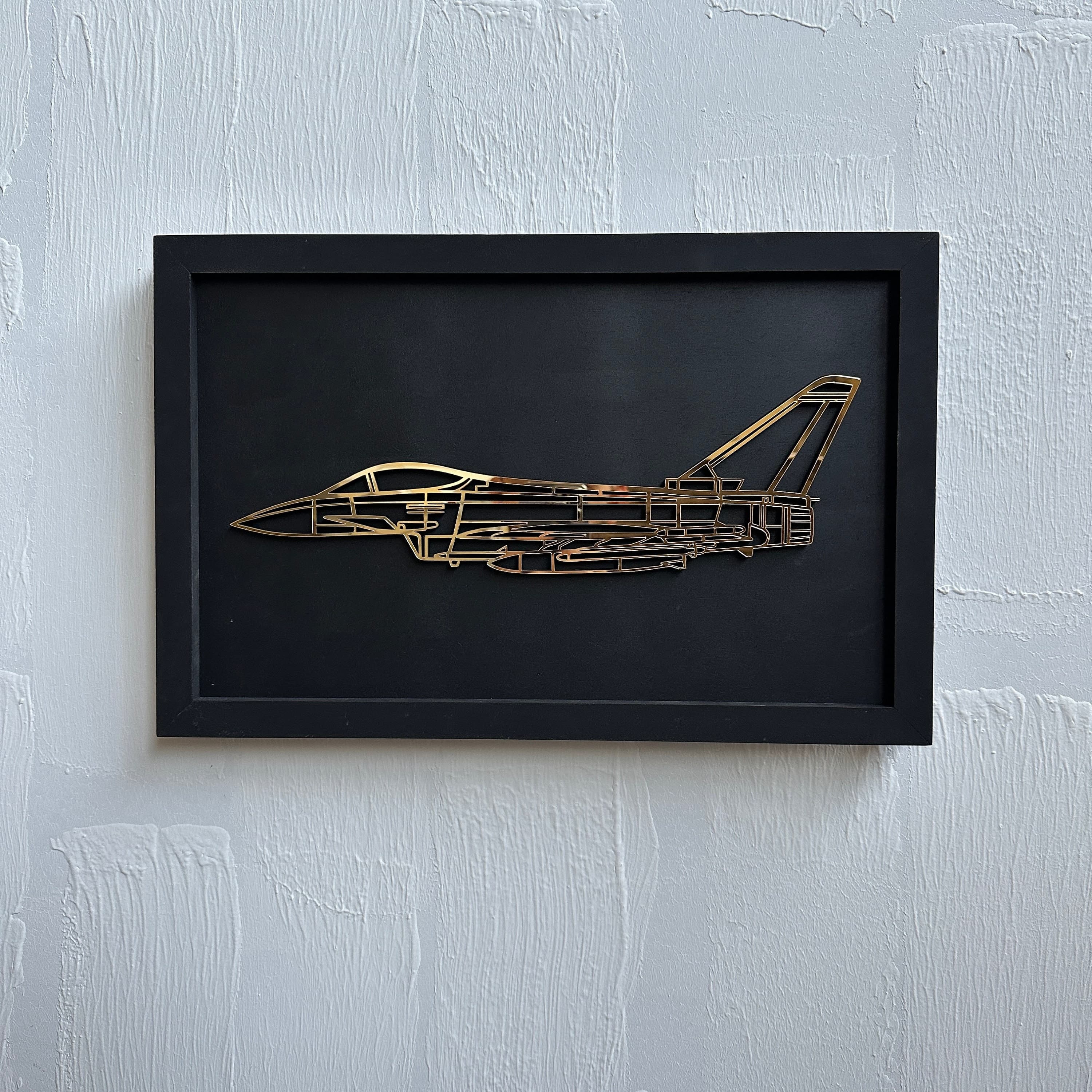 Eurofighter Typhoon  Wood Wall Art | Aircraft Wall Decor | Custom Aircraft Wall Art | Metal Wall Decor | Aircraft Design |Gift - image 3
