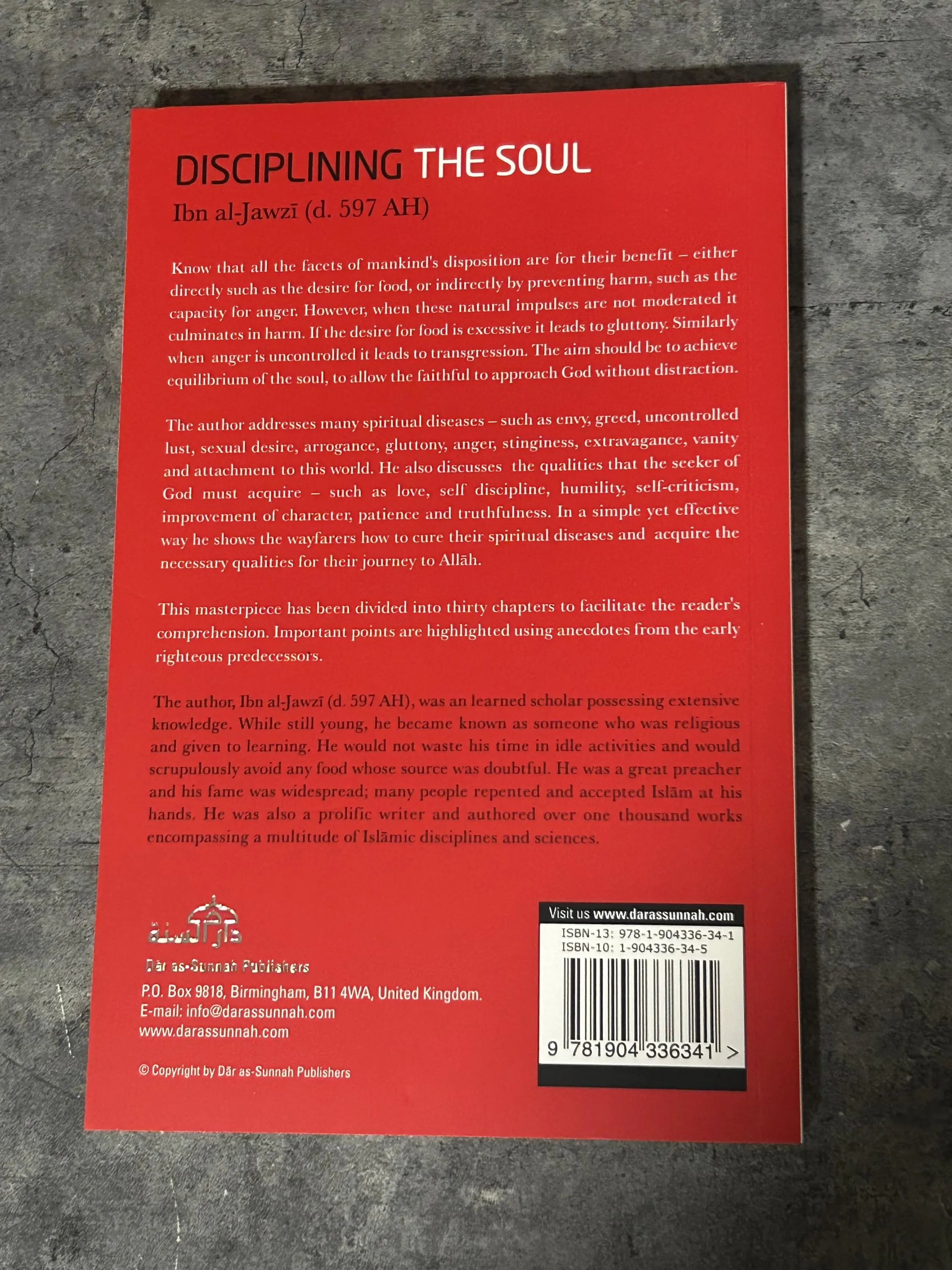 Disciplining the Soul By Ibn al-Jawzi - image 4