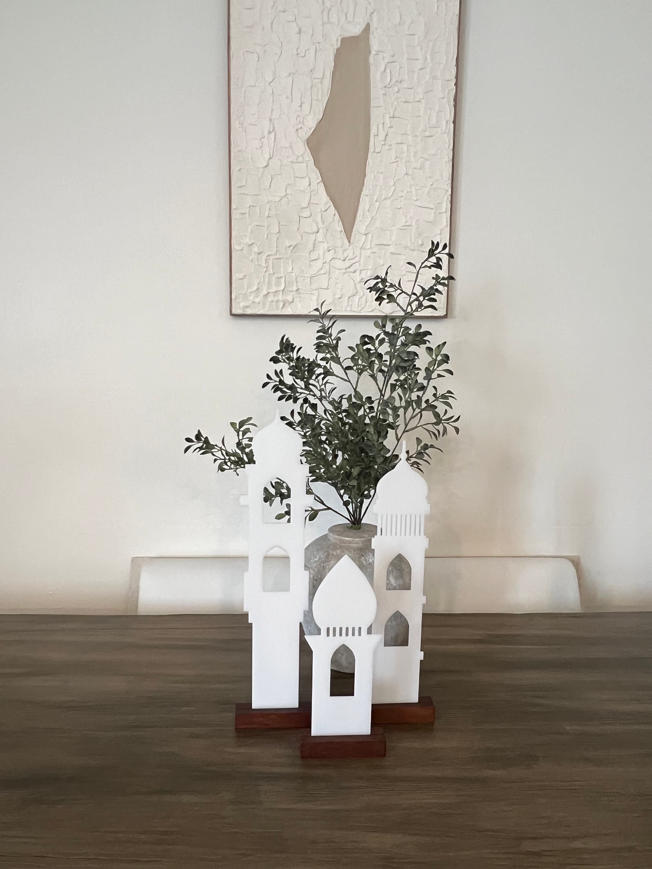 Acrylic Minaret Set | Ramadan Home Decor, Eid Mubarak Centerpiece - image 5