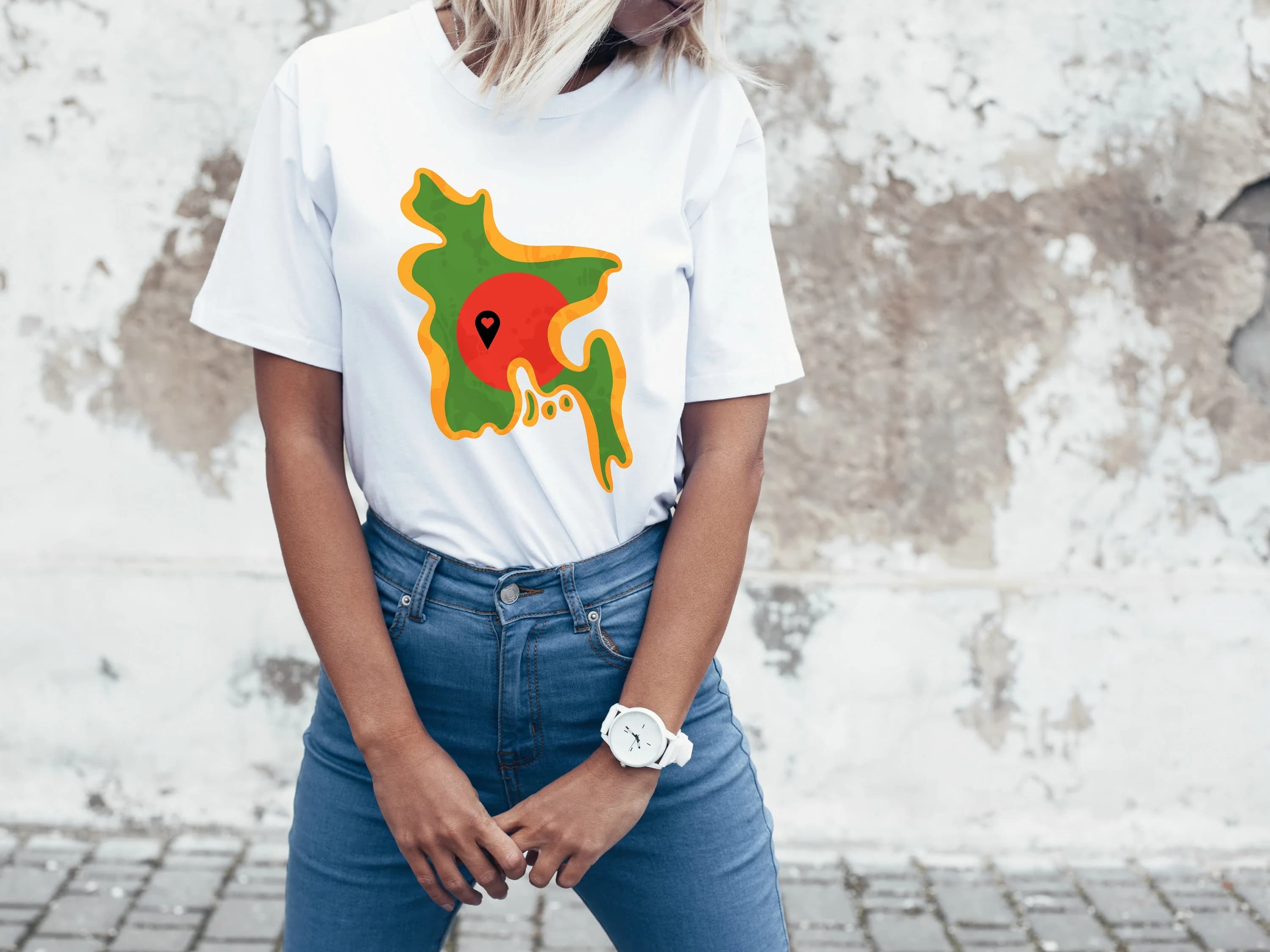 Personalized Unisex Bangladesh T-Shirt | Bangladesh Fan Shirt | Gift for Eid | Gift for Bangla Wedding | Boishakhi Outfit