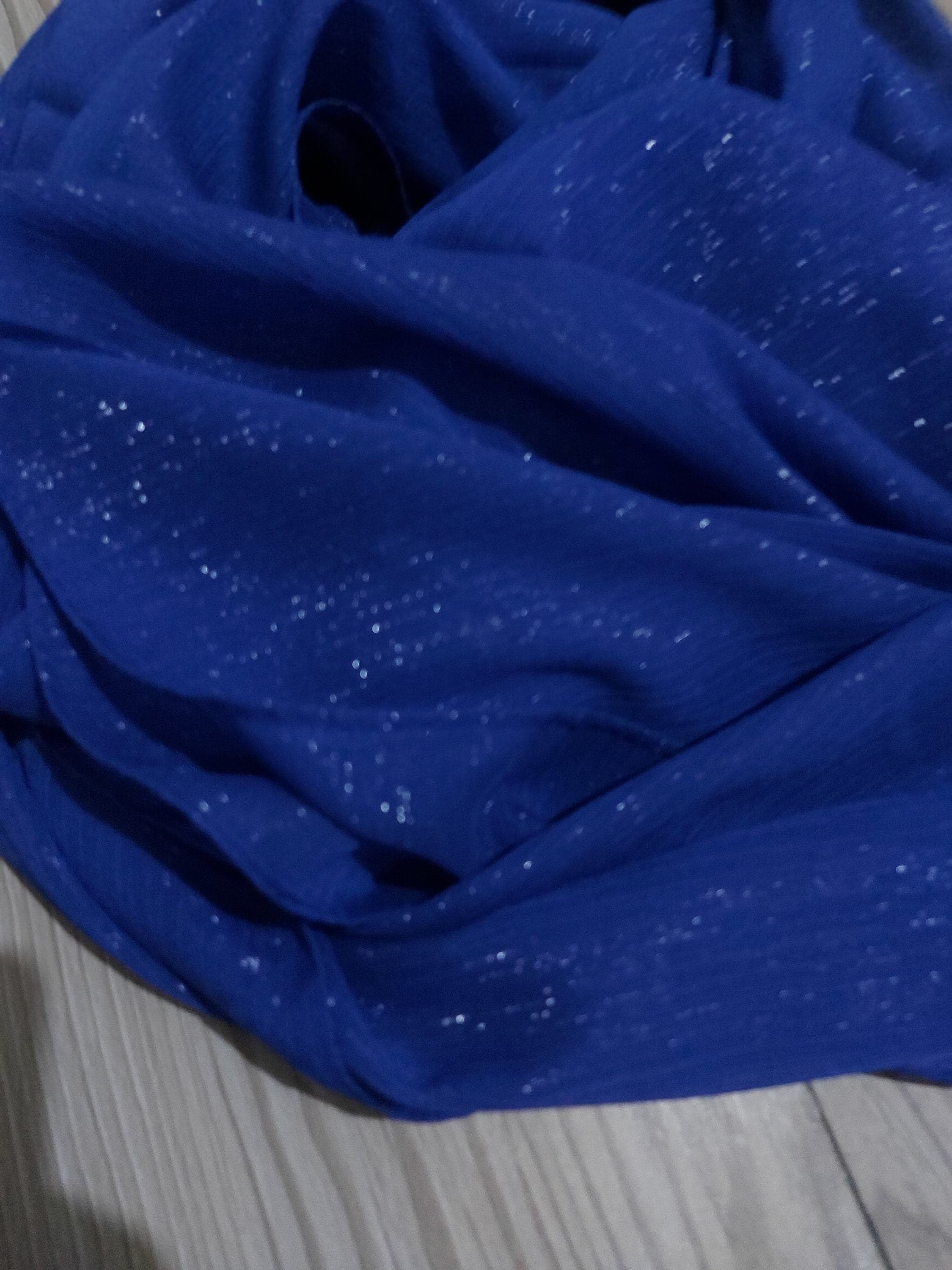 Royal Blue WEDDING Cape,EVENING-Dinner PARTY Bridal Gilitter Shimmer Large Shrug,Graduation Cape ,Bridesmaid Wrap,Women Silky Tulle Shawl - image 4