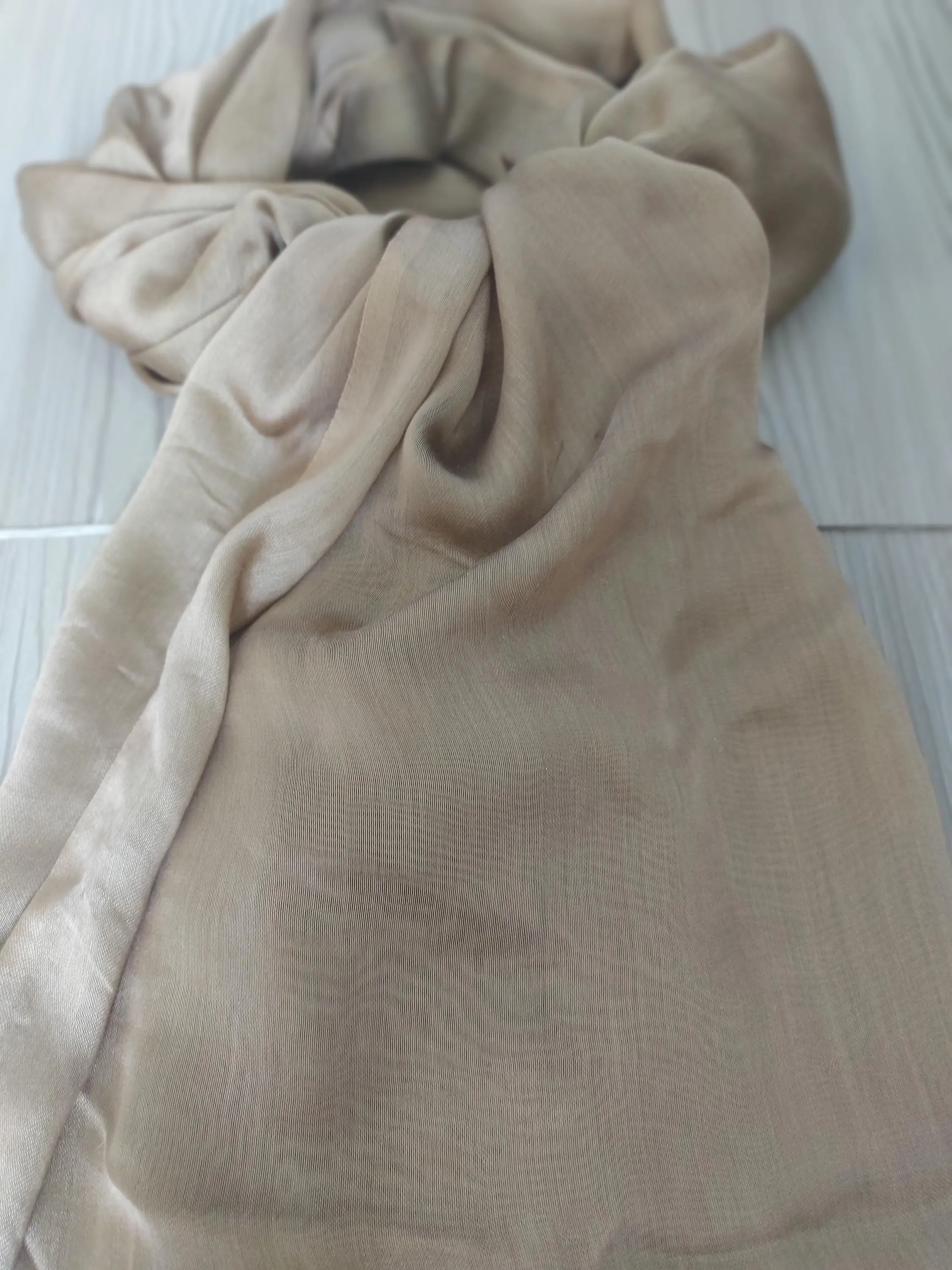 Bronze - Brown Wedding Wrap,Bridesmaid Shawl, Elegant Prom Stole, Formal Evening Cover Up, Dressy Shoulder Cape,Luxury Hijab Scarf - image 3