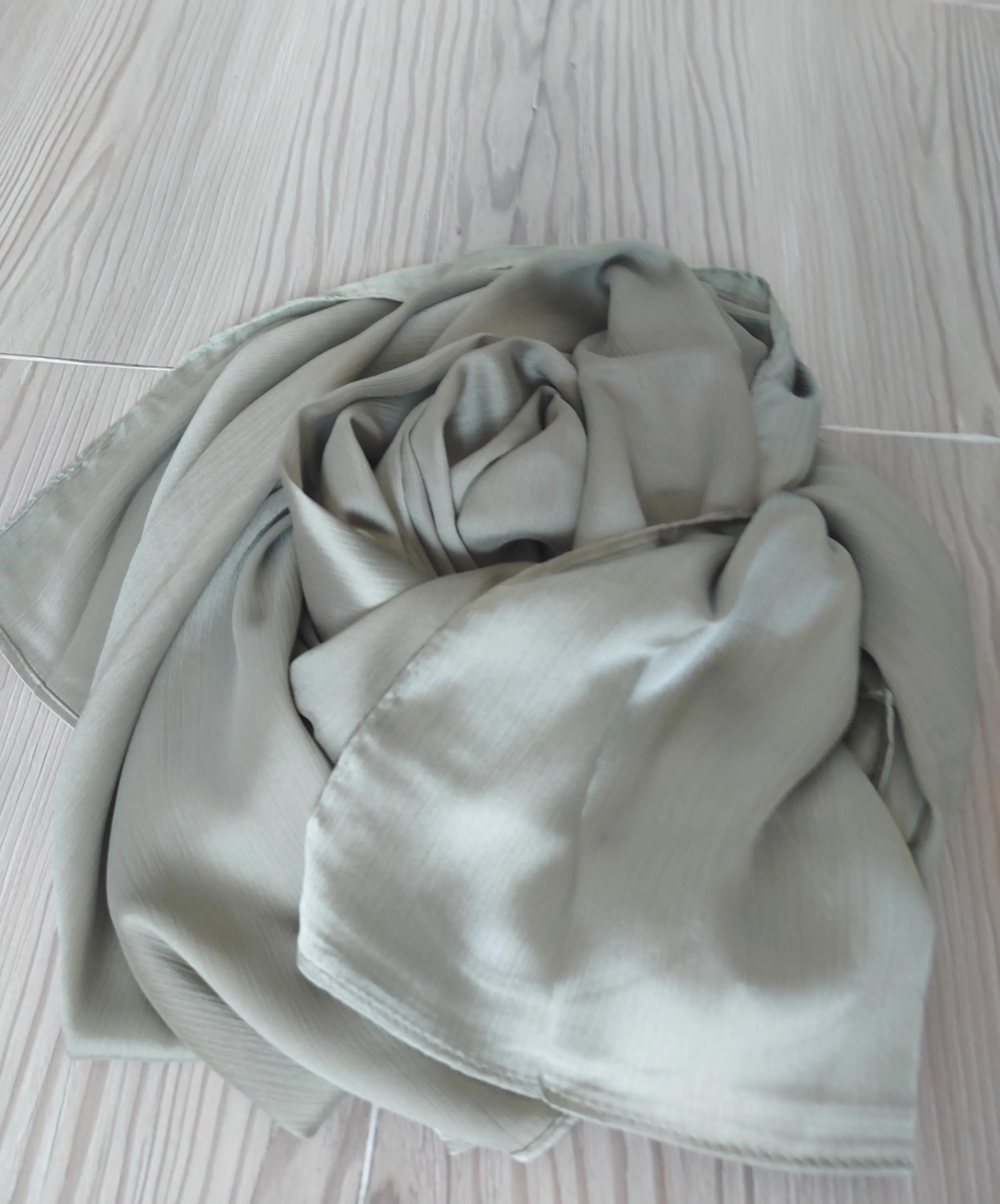 WEDDING Party Bridal Stole,Pastel-Pale GREEN Large Shrug,Graduation Plain Colour Cape,Bridesmaid Wrap,Women Brand Hijab, Luxury Shawl - image 2