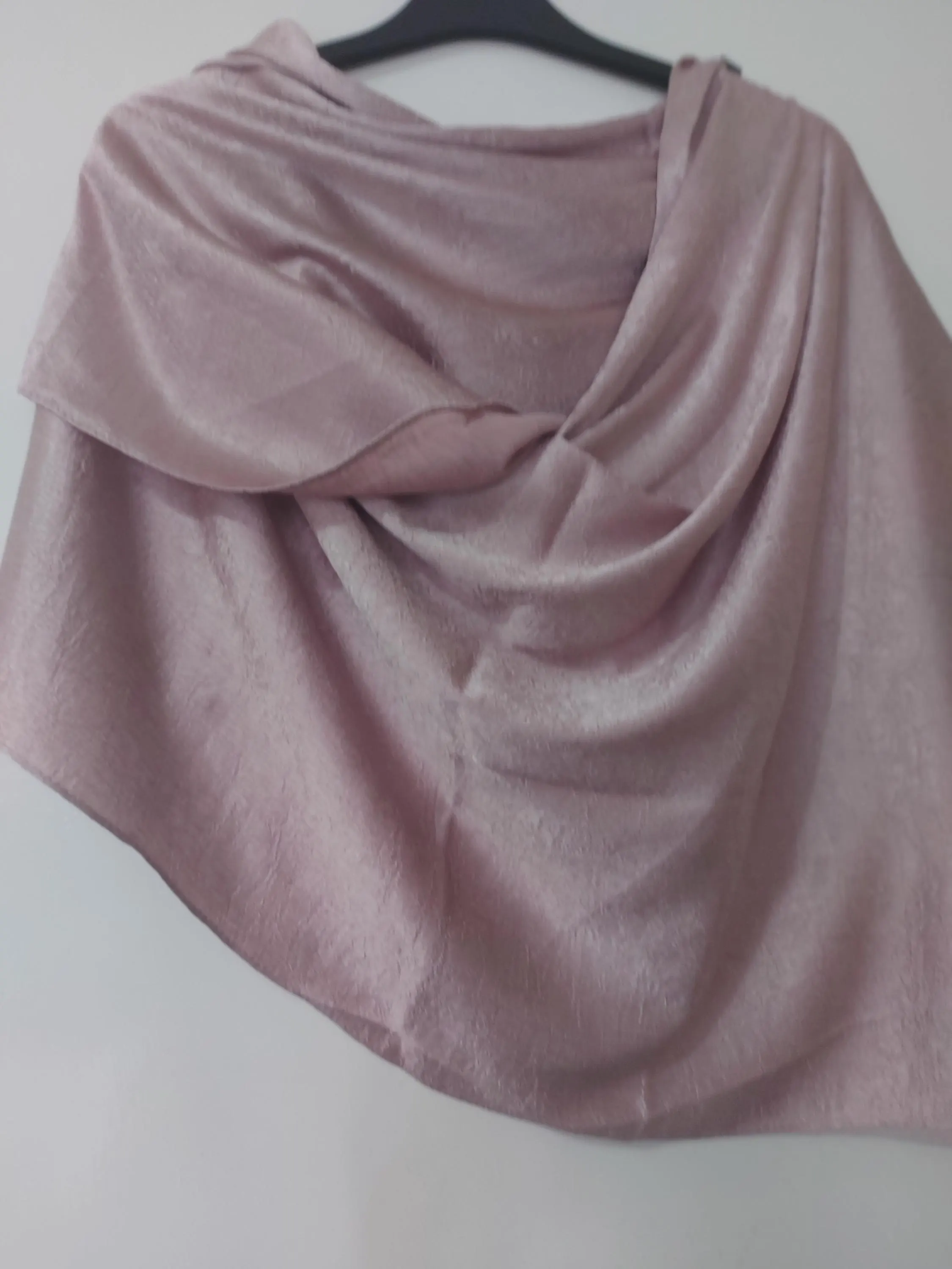 PROM-PARTY Shiny Soft Shrug,Natural Pink Bridal WEDDING Stole,Glitter Light Large Cape,Graduation Bridesmaids Modern Shoulder Wrap, Shawl