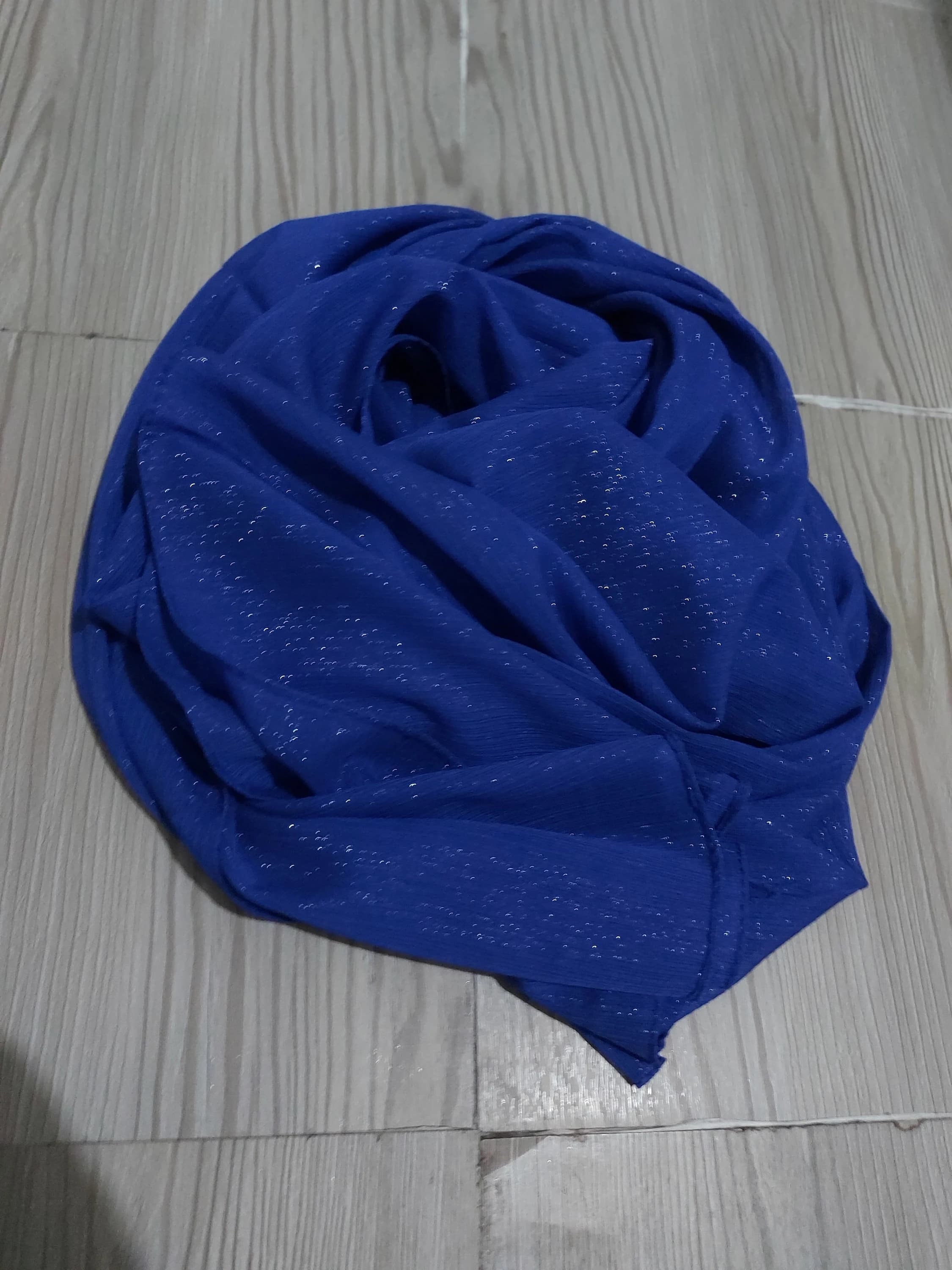 Royal Blue WEDDING Cape,EVENING-Dinner PARTY Bridal Gilitter Shimmer Large Shrug,Graduation Cape ,Bridesmaid Wrap,Women Silky Tulle Shawl - image 3