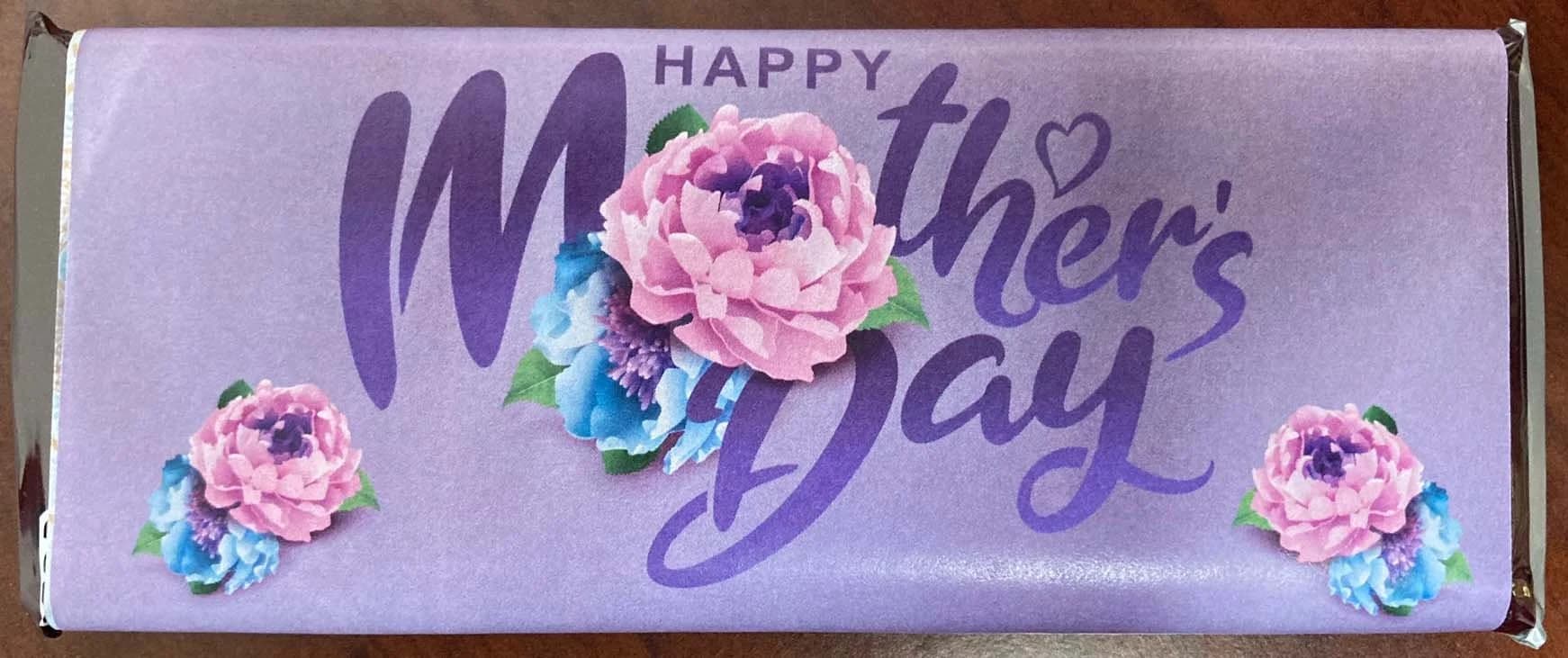Happy Mother's Day 1.55 Hershey Candy Bar Wrapper - image 3