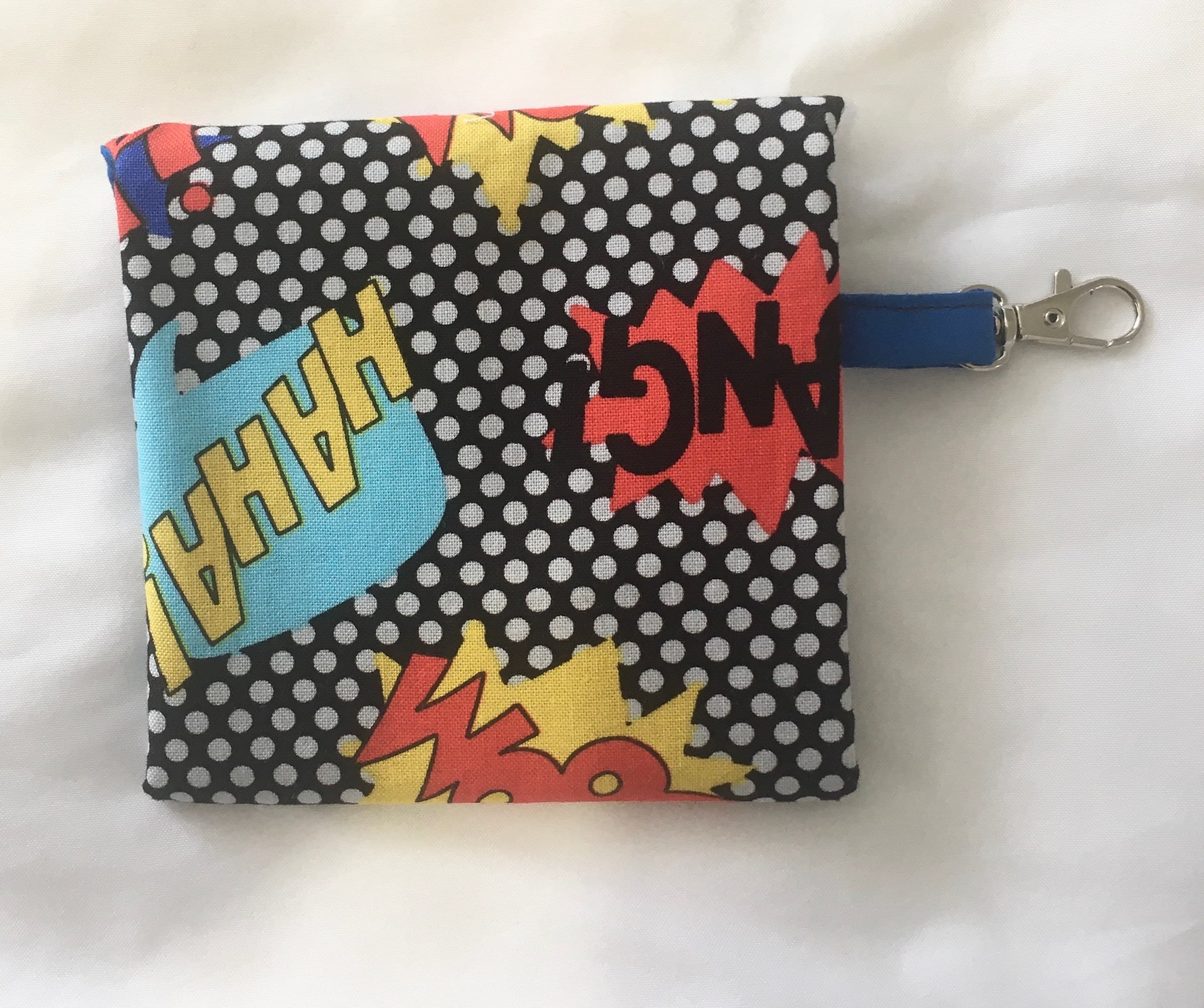 Kids Coin Wallet: 100% Cotton Snap Closure Change Purse - image 3