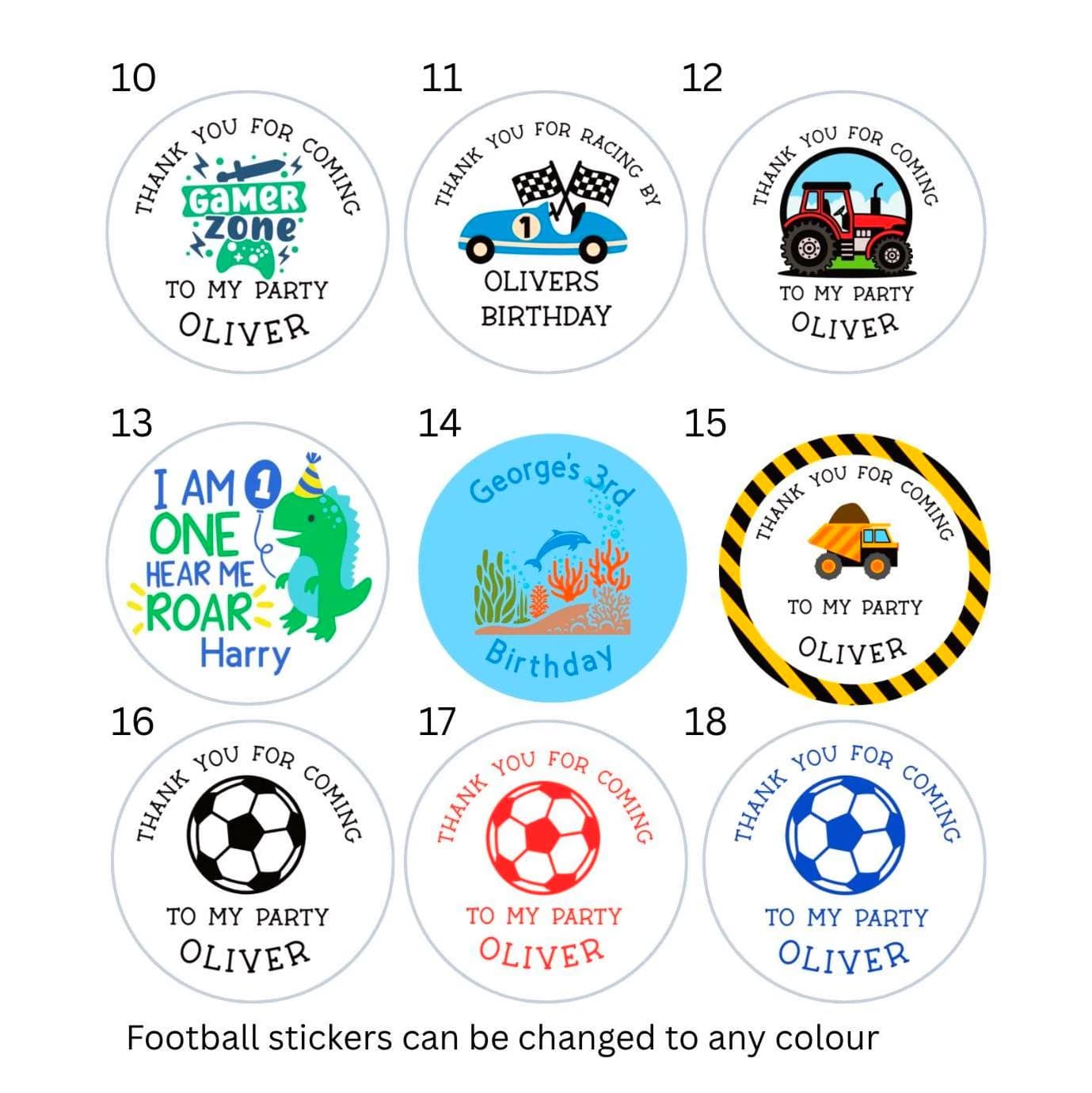 Personalised Pre-Filled Kids Party Sweet Cones | Childrens Birthday Party  | Themed Parties | Custom Sweet Cones | Thank you Sweets | Party - image 4