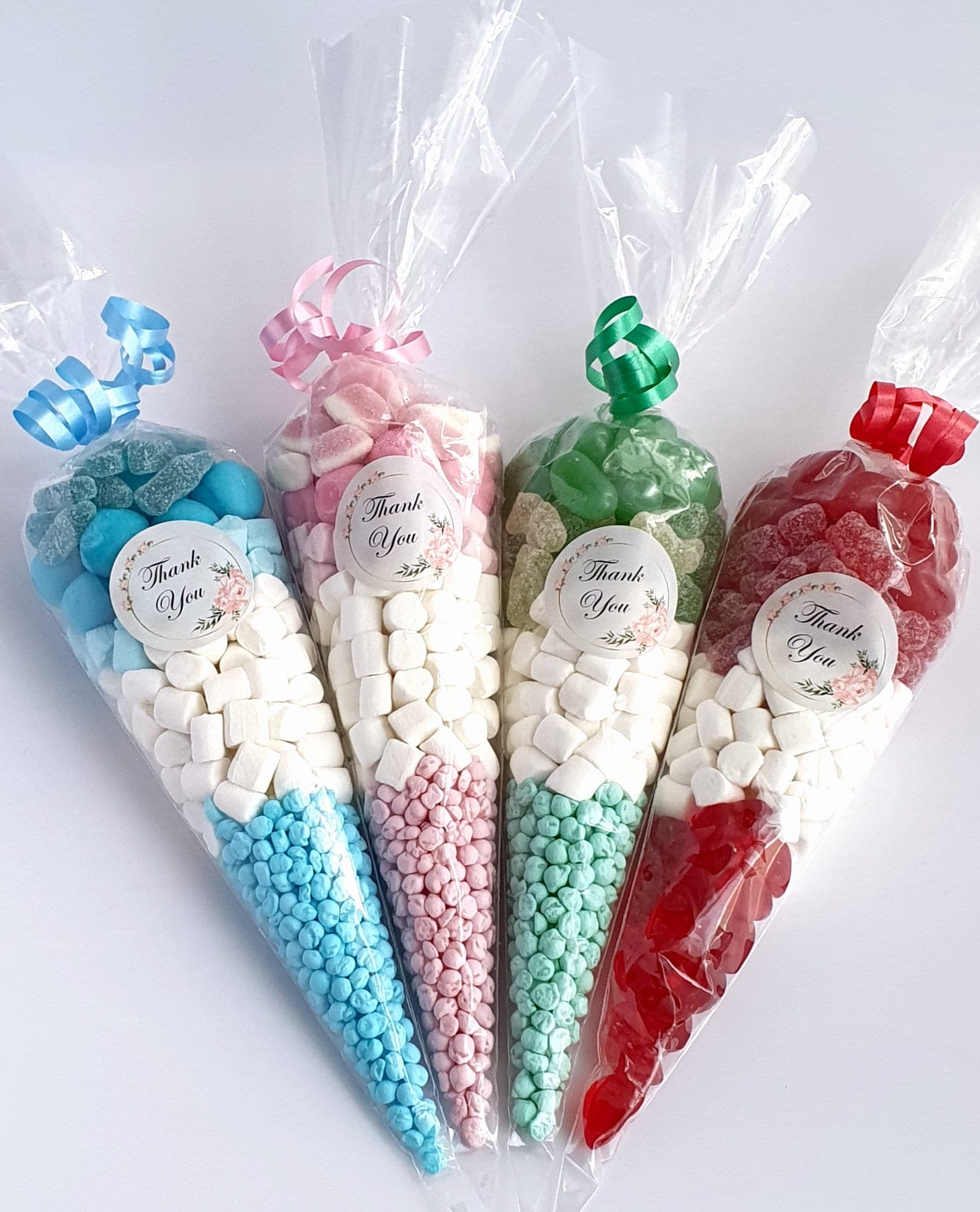 Personalised Pre Filled Halal Sweet Cones | Bridal Shower | Birthday Parties | Baby Shower | Wedding Favours | Party Favours | Sweets