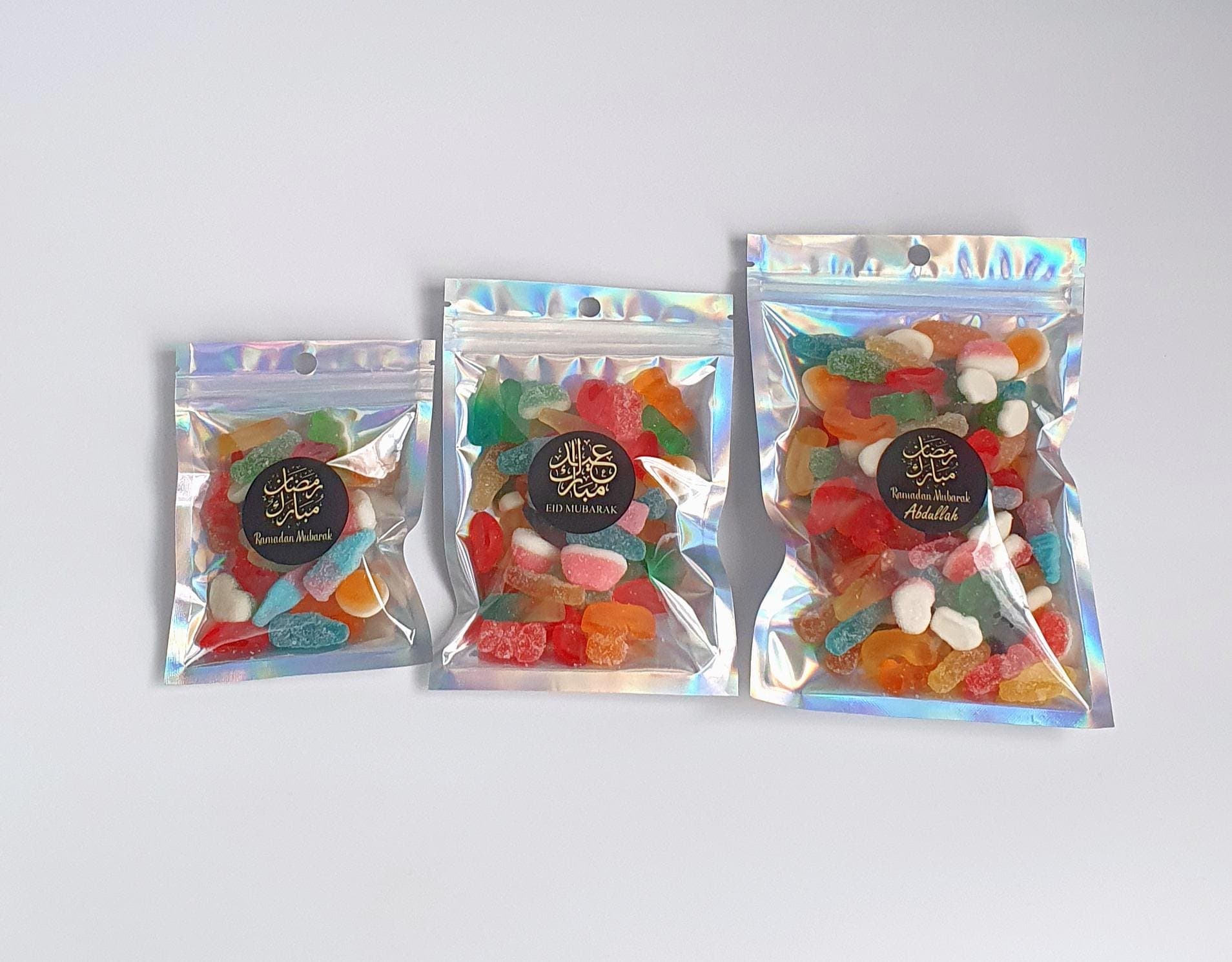 Eid Mubarak Sweet Pouches | Ramadan Mubarak Sweets | Halal Sweets | Eid Gift | Eid Sweets | Gifts for Ramadan | Iftar Party Favours | Eid