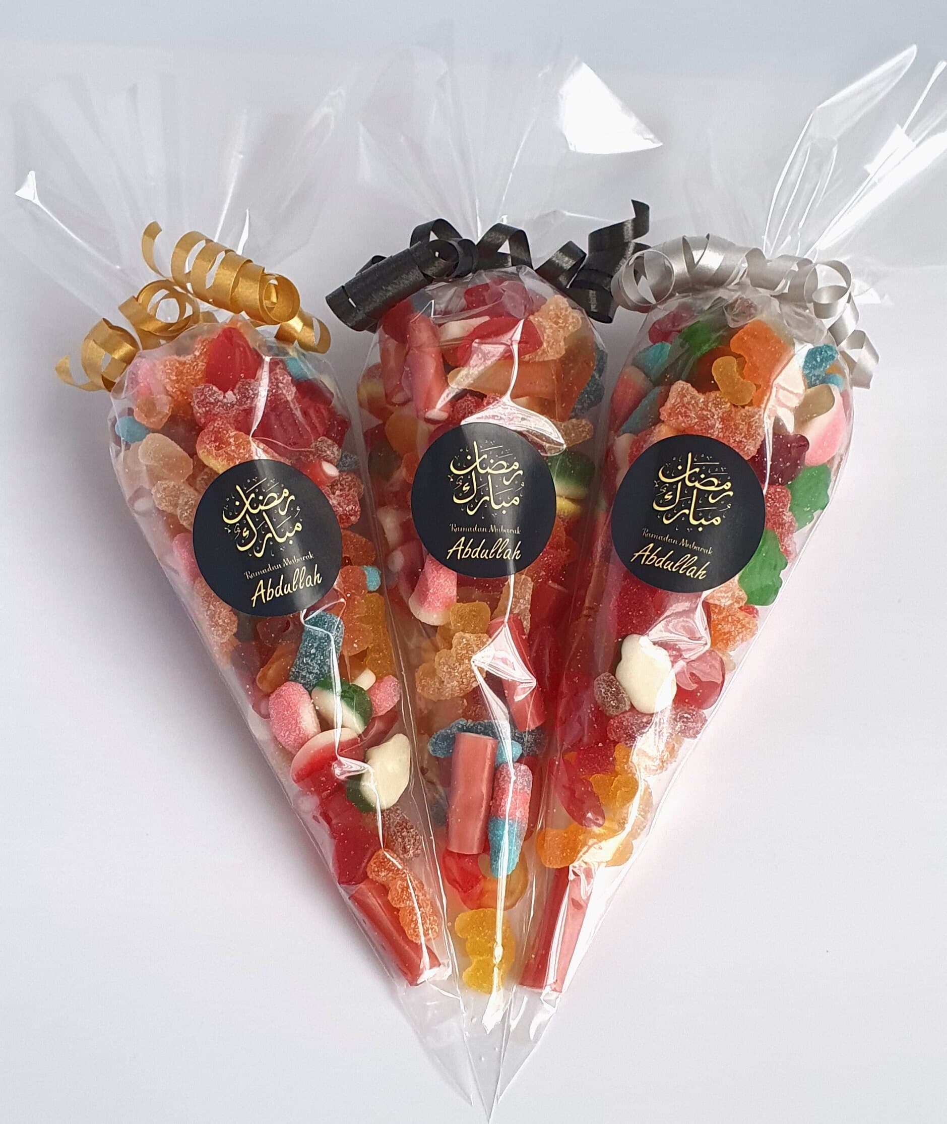 Eid Mubarak Halal Sweet Cones | Ramadan Gift with Personalised Sticker - image 4