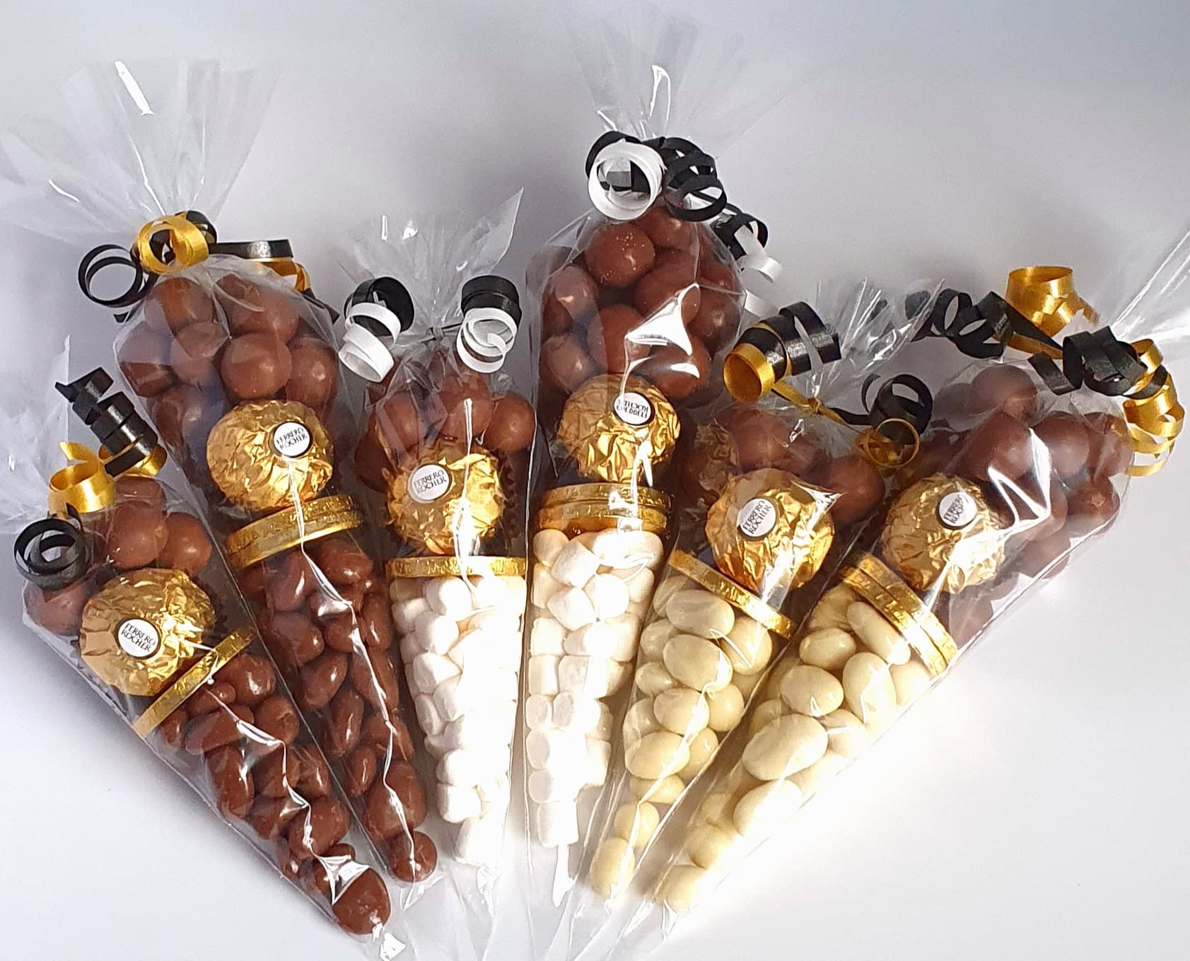 Luxury Gold Ferrero Rocher Sweet Cones | Wedding Favours | Party Favours | Chocolate Sweet Cones | Gifts | Party Bag Fillers | Occasions - image 3