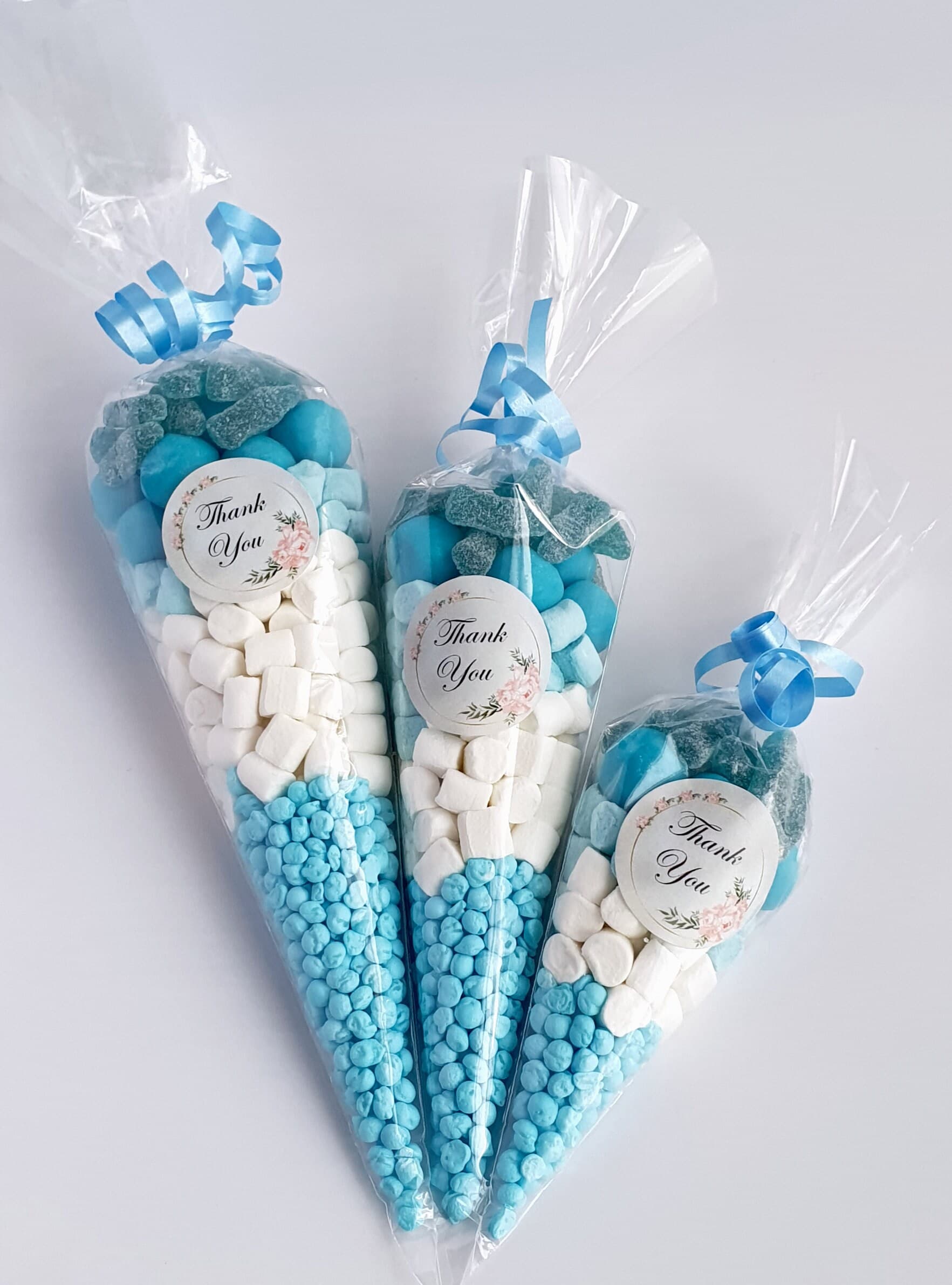 Personalised Pre Filled Halal Sweet Cones | Bridal Shower | Birthday Parties | Baby Shower | Wedding Favours | Party Favours | Sweets - image 3