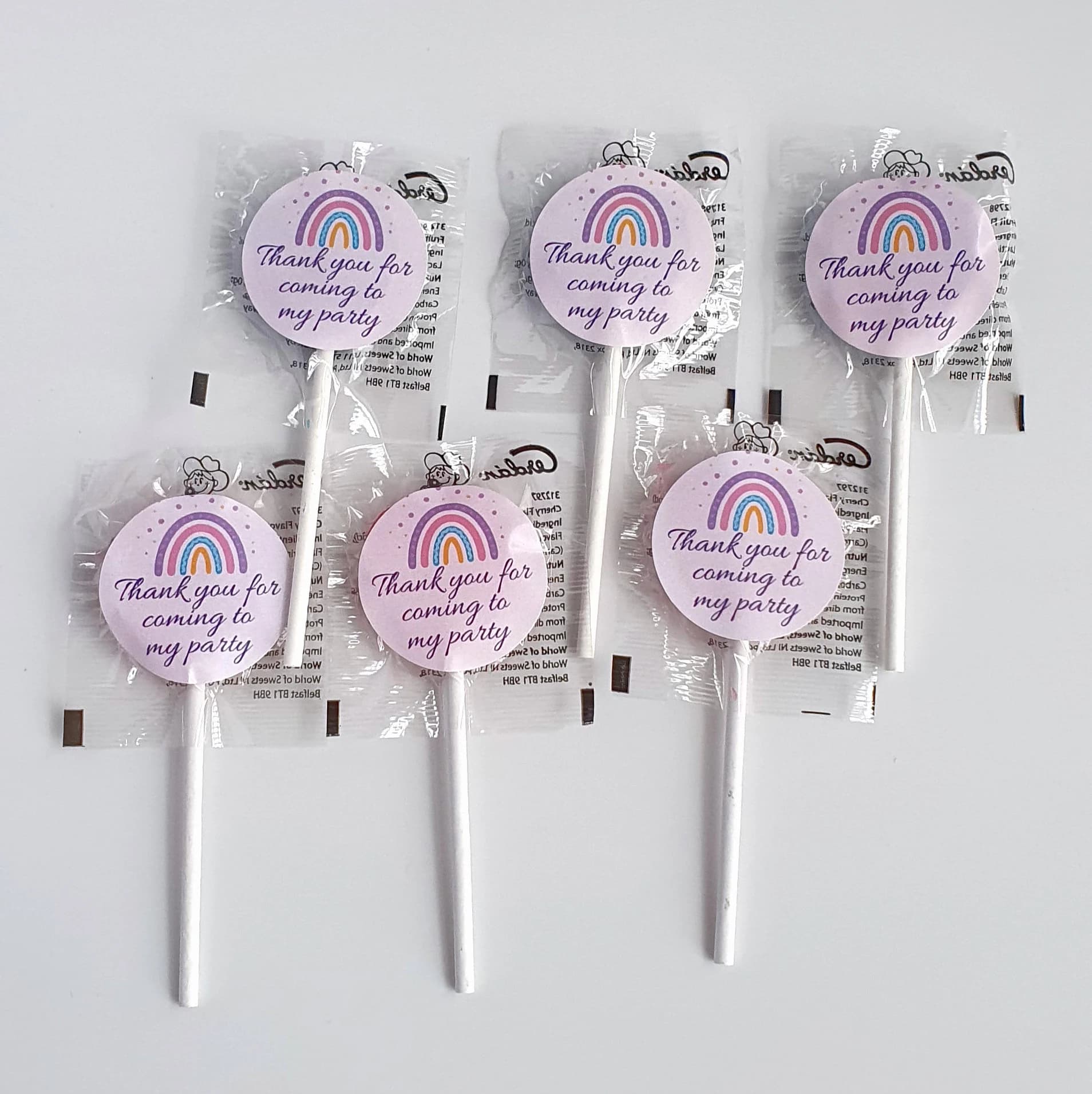 Personalised Pre-Filled Purple Themed Sweets | Halal Sweets | Baby Shower | Bridal Shower | Wedding | Birthday Party | Thank you Sweets - image 3
