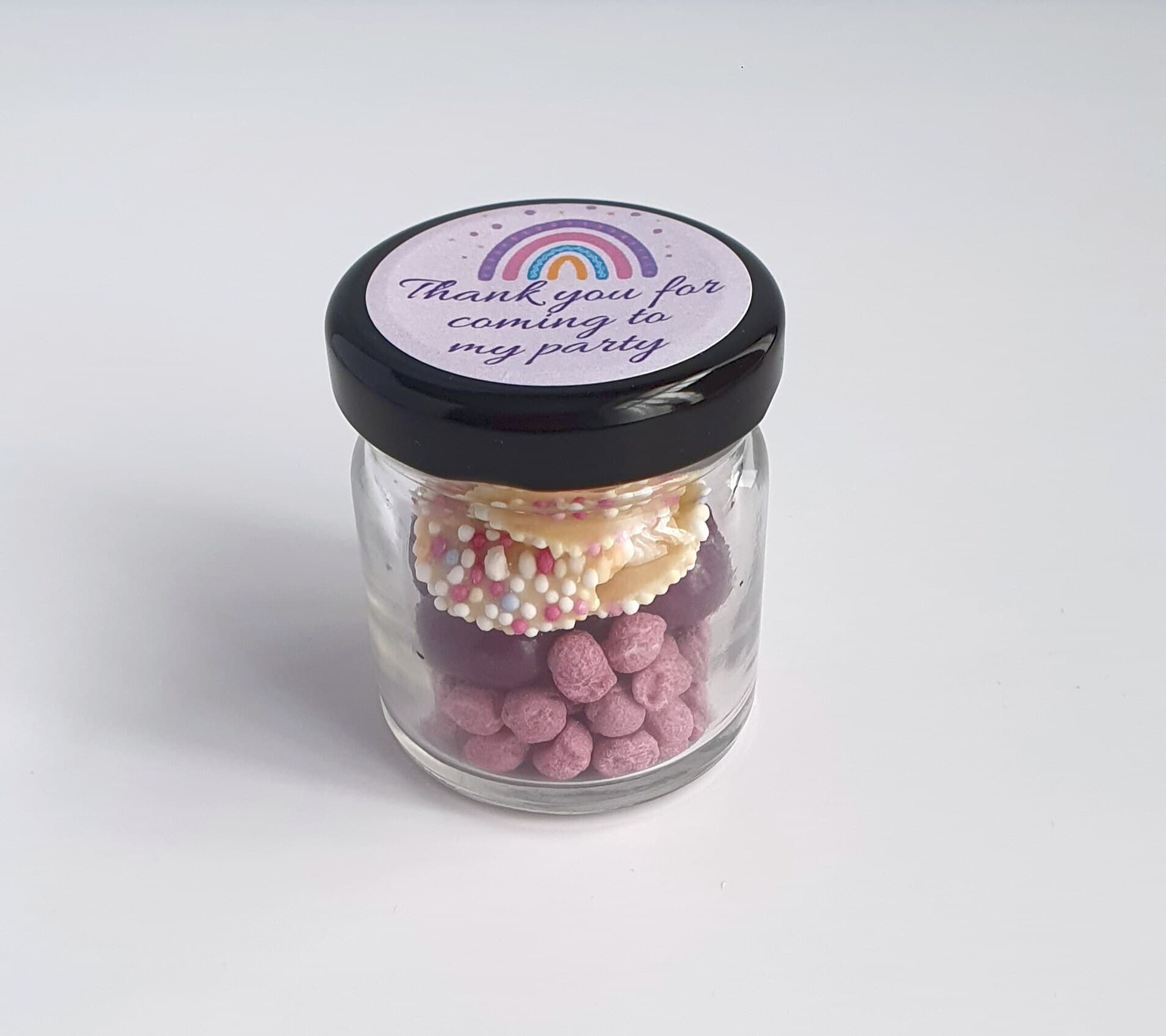 Personalised Pre-Filled Purple Themed Sweets | Halal Sweets | Baby Shower | Bridal Shower | Wedding | Birthday Party | Thank you Sweets - image 5