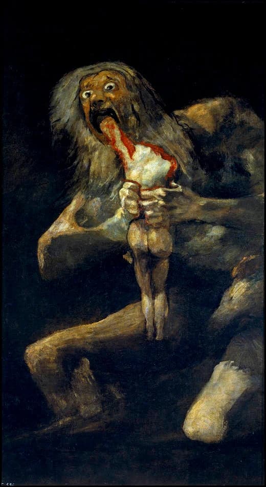 Saturn Devouring His Son Cross Stitch Pattern | Goya Painting (PDF) - image 4