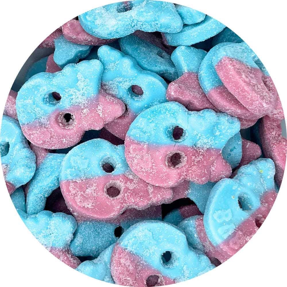 BUBS Dizzy Skull Tangy and Fruity - Swedish Candy - Pick and Mix